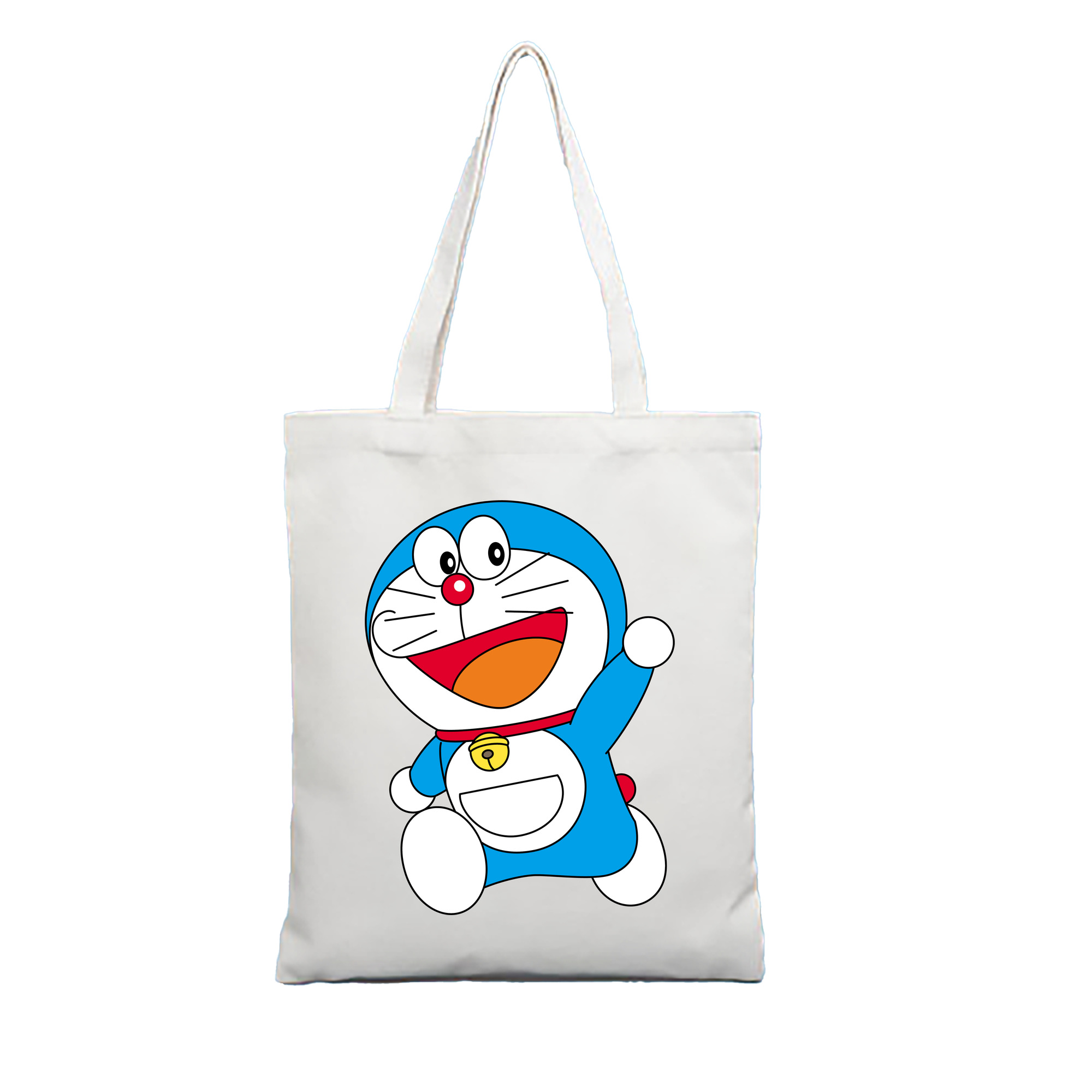 （画像用） ドラえもん Doraemon 縦型キャンバス生地手提げバッグ　トートバッグ
