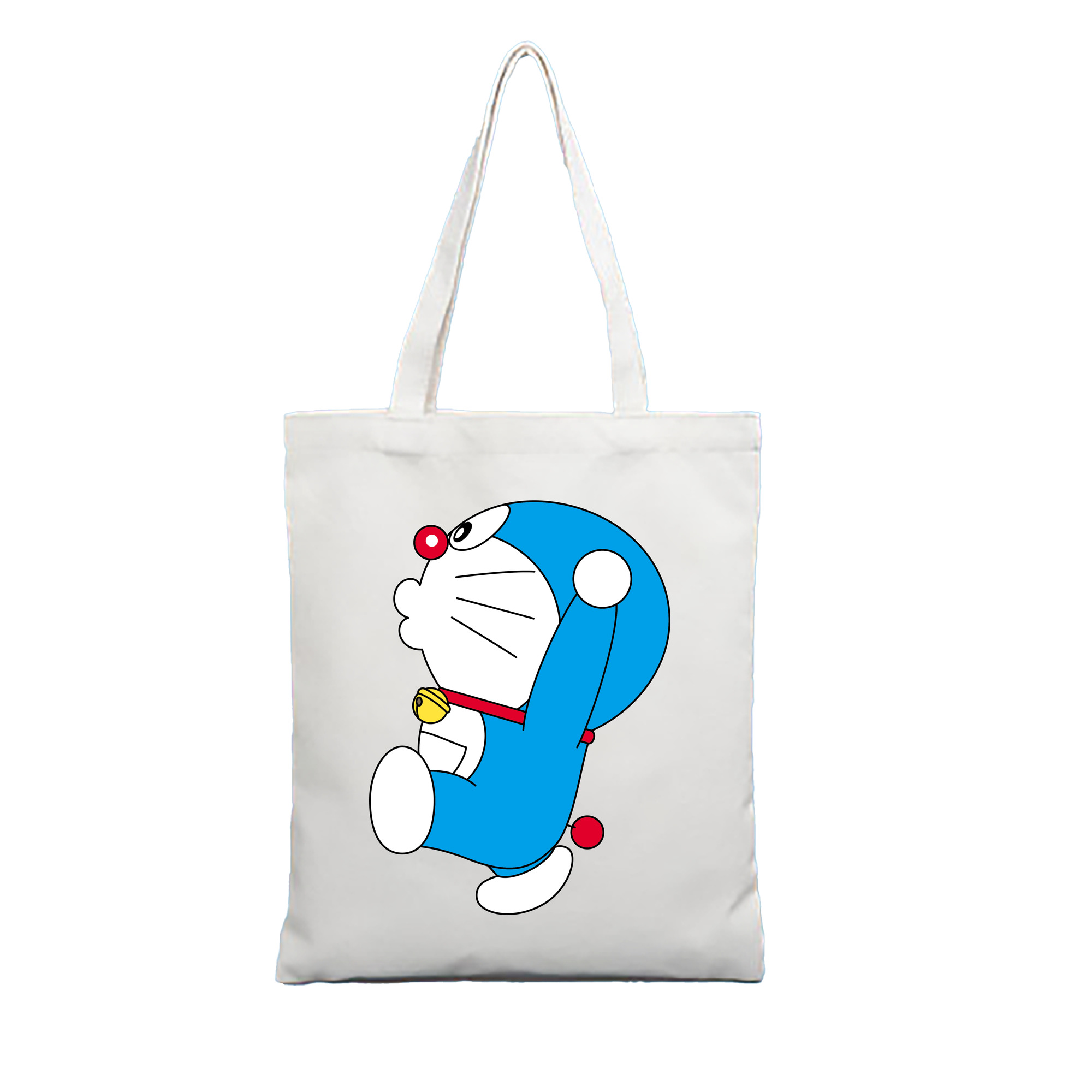 （画像用） ドラえもん Doraemon 縦型キャンバス生地手提げバッグ　トートバッグ
