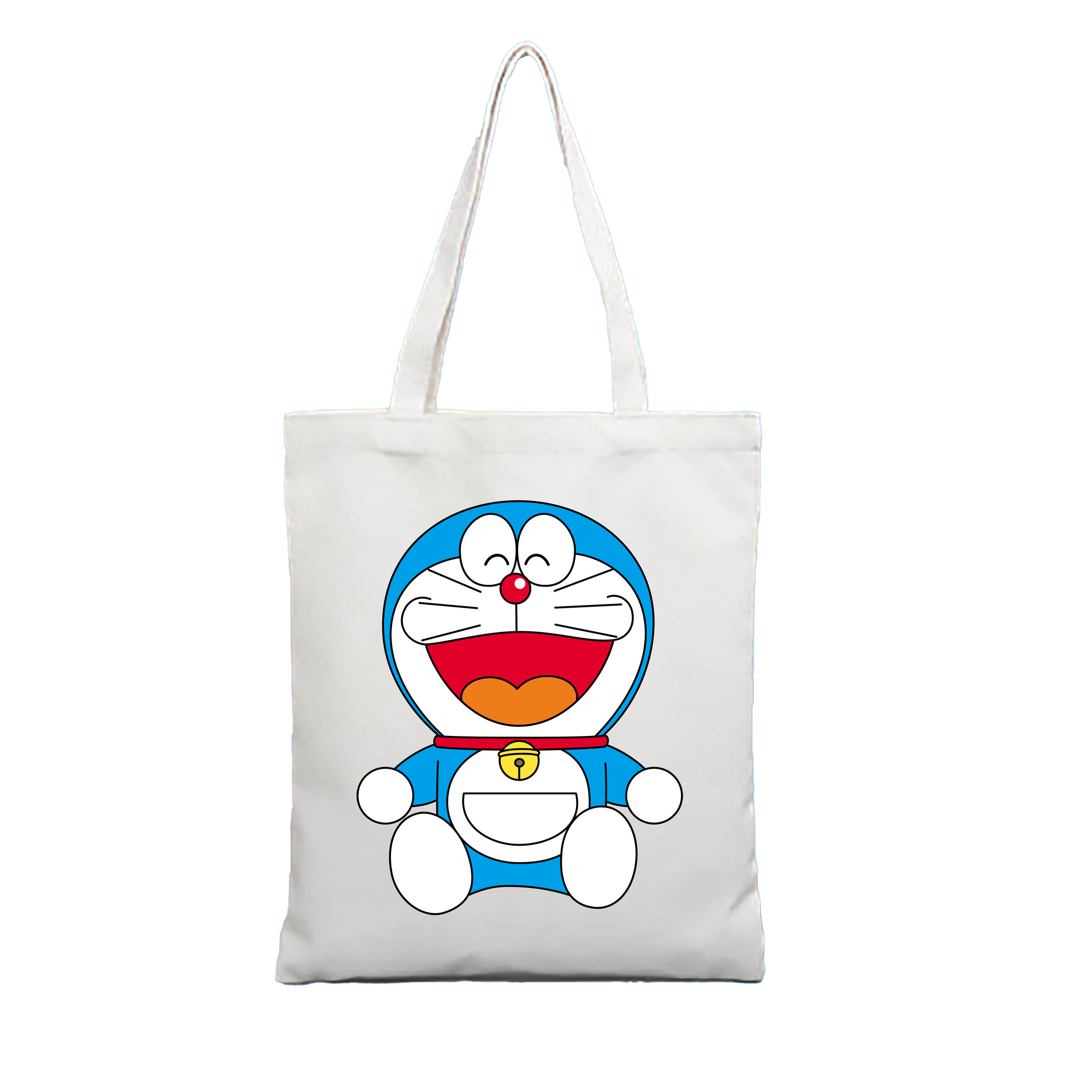 （画像用） ドラえもん Doraemon 縦型キャンバス生地手提げバッグ　トートバッグ