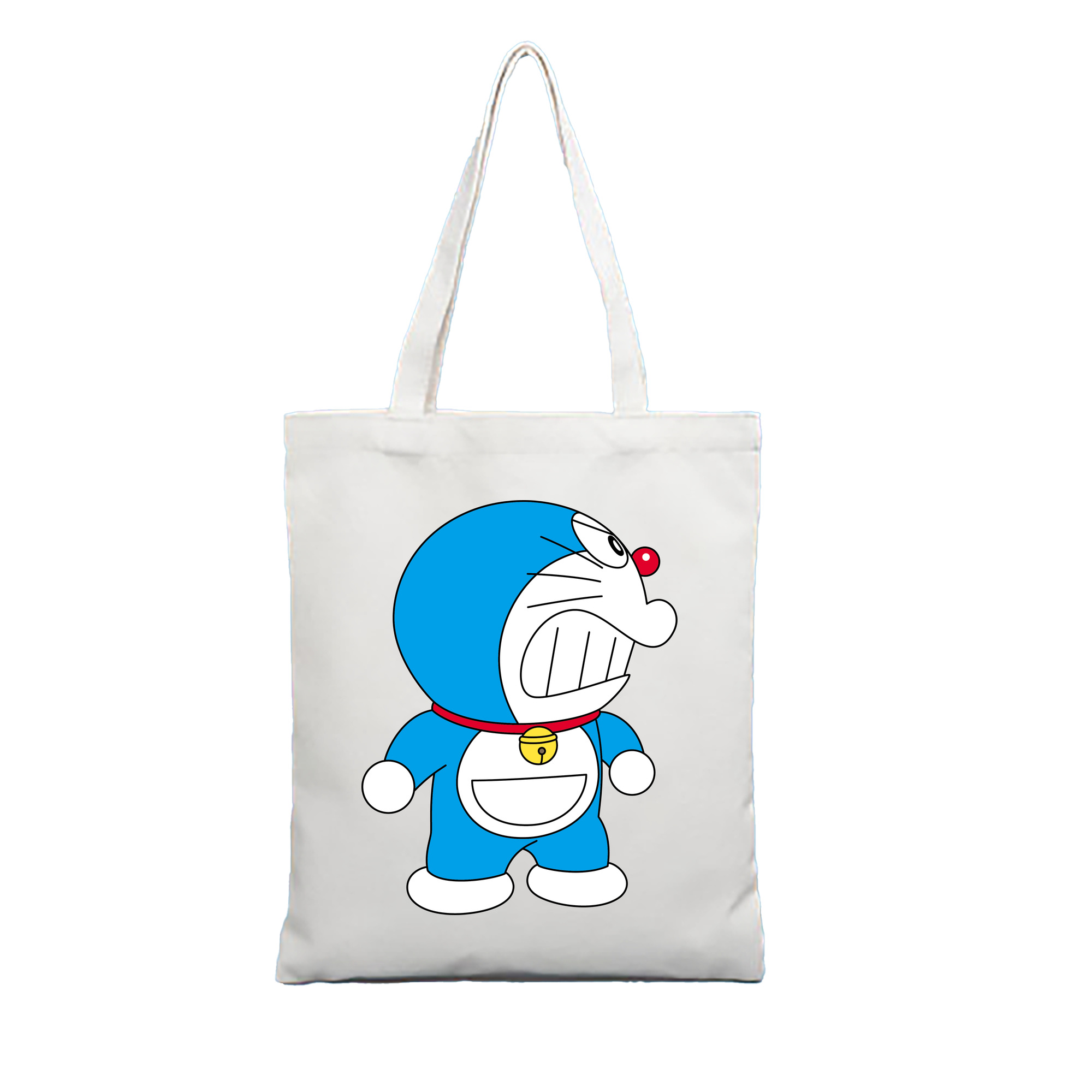 （画像用） ドラえもん Doraemon 縦型キャンバス生地手提げバッグ　トートバッグ