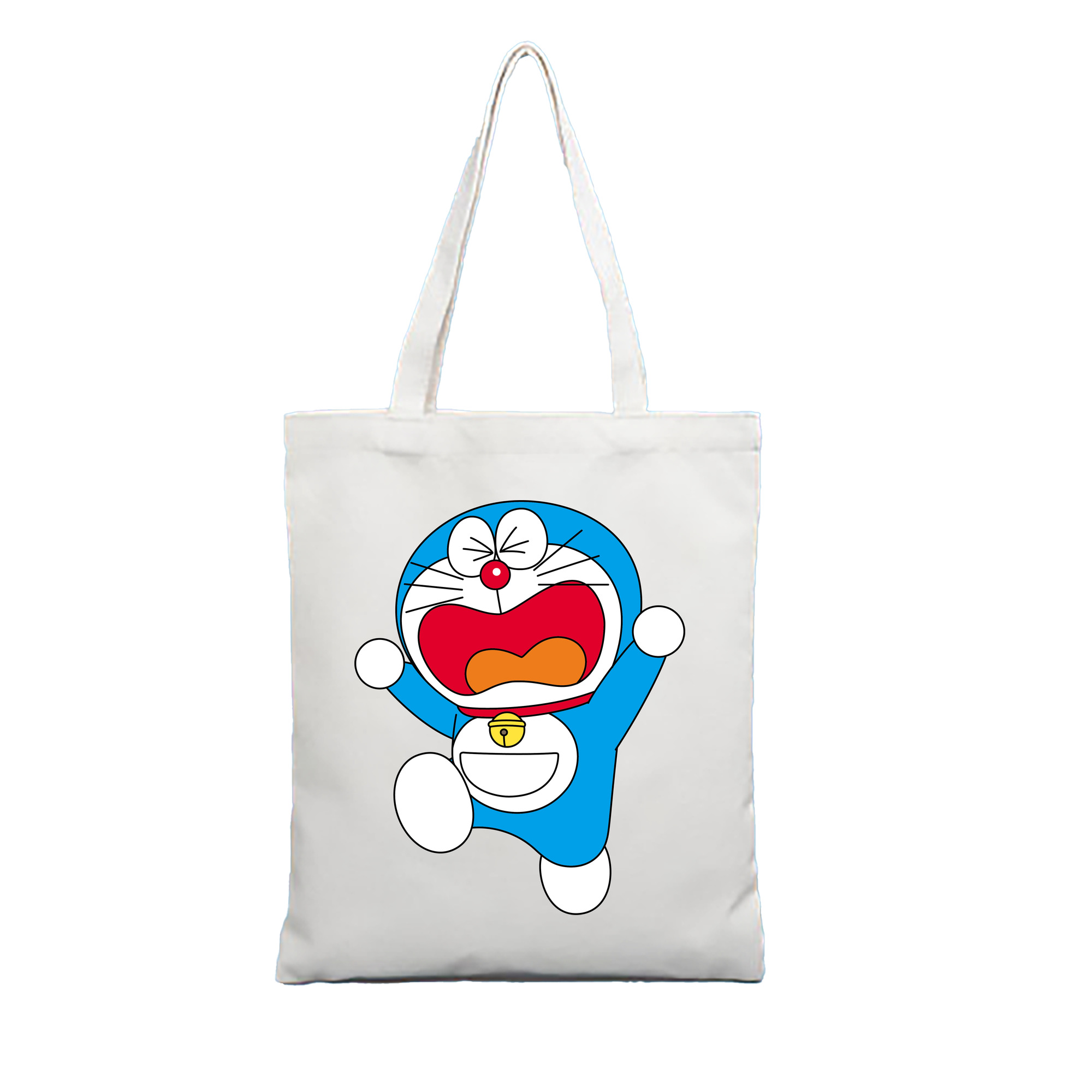 （画像用） ドラえもん Doraemon 縦型キャンバス生地手提げバッグ　トートバッグ