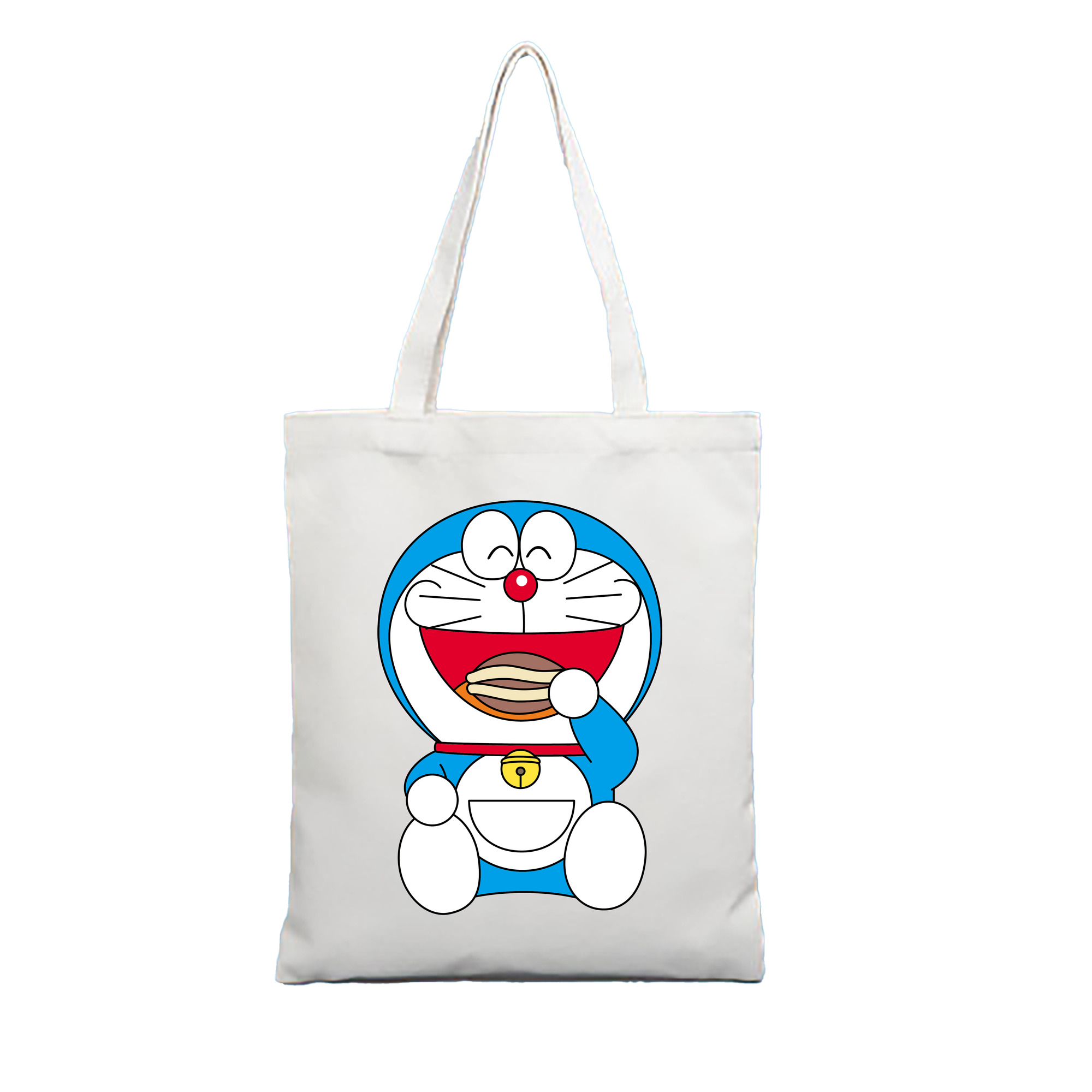 （画像用） ドラえもん Doraemon 縦型キャンバス生地手提げバッグ　トートバッグ