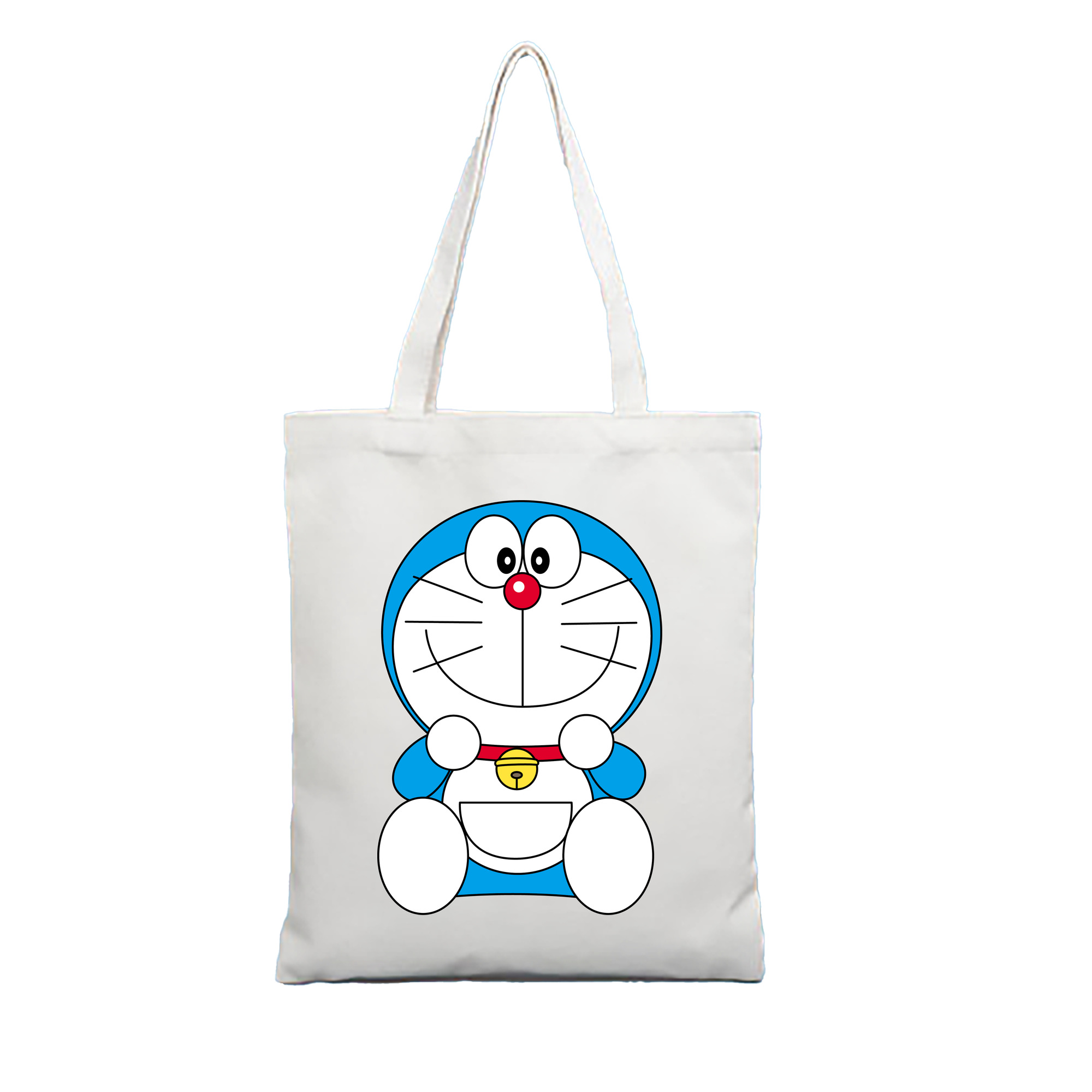 （画像用） ドラえもん Doraemon 縦型キャンバス生地手提げバッグ　トートバッグ