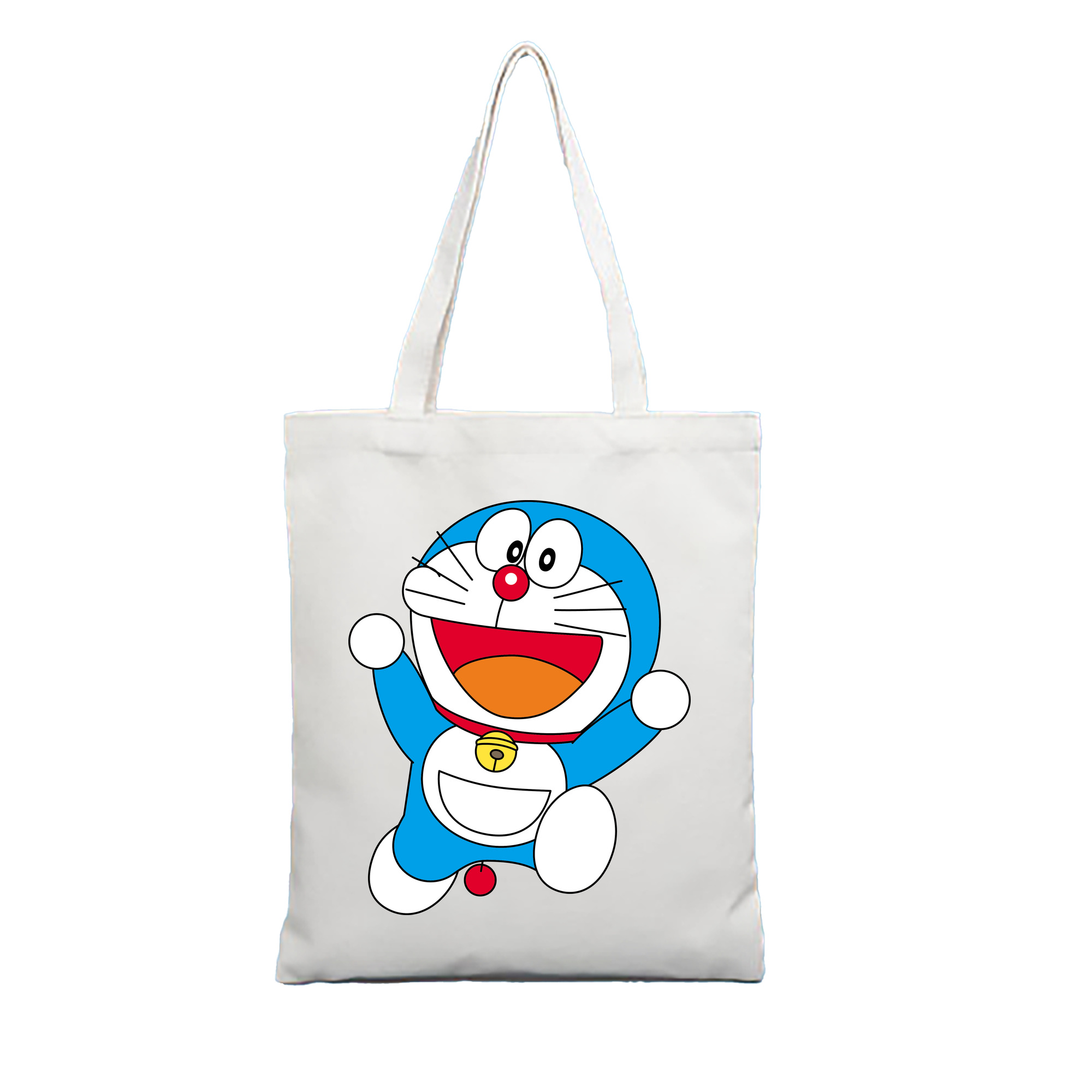 （画像用） ドラえもん Doraemon 縦型キャンバス生地手提げバッグ　トートバッグ