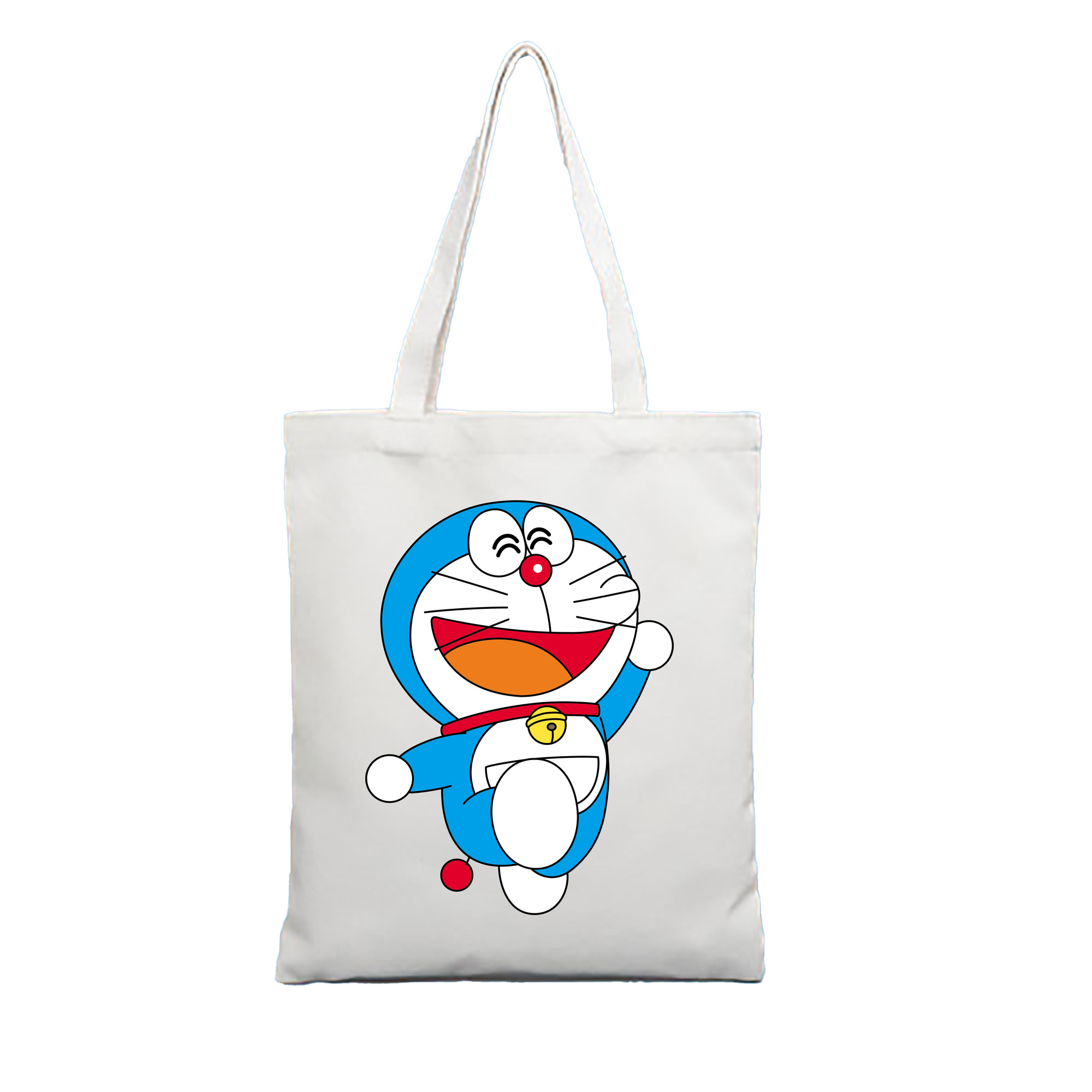 （画像用） ドラえもん Doraemon 縦型キャンバス生地手提げバッグ　トートバッグ
