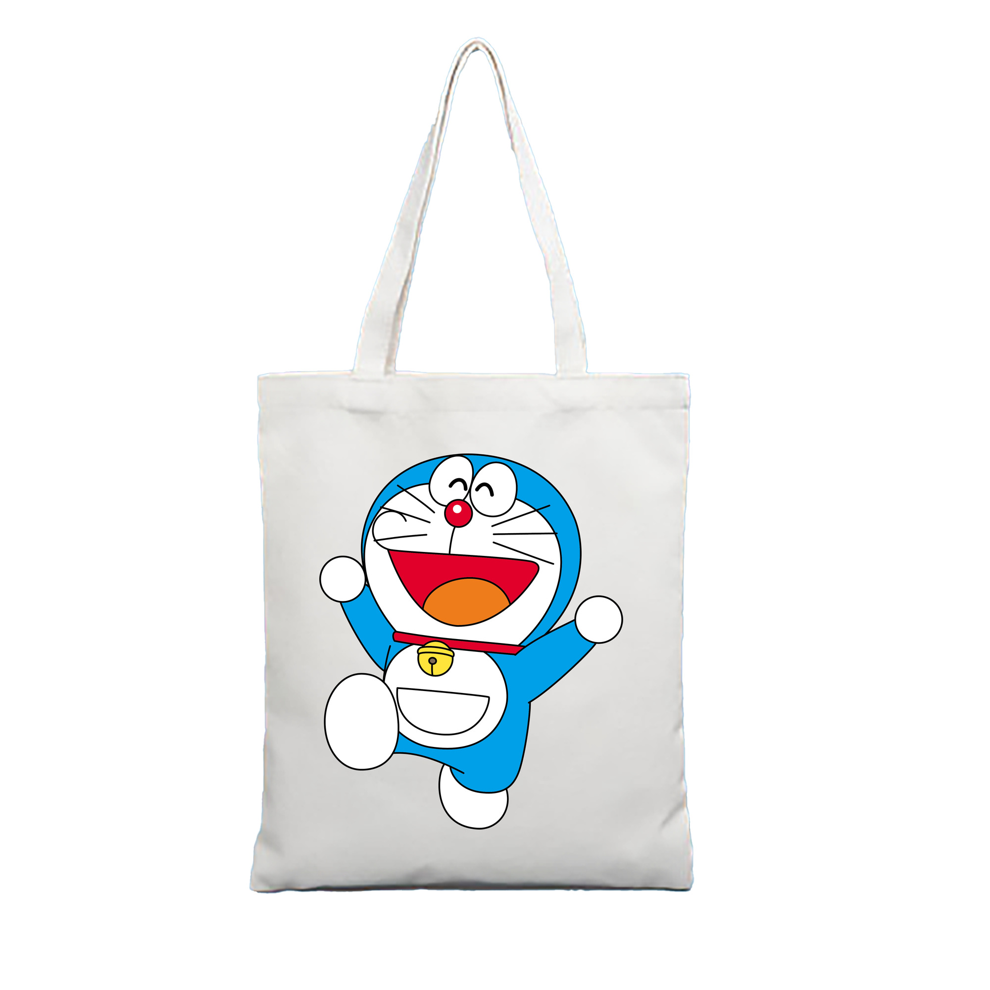（画像用） ドラえもん Doraemon 縦型キャンバス生地手提げバッグ　トートバッグ