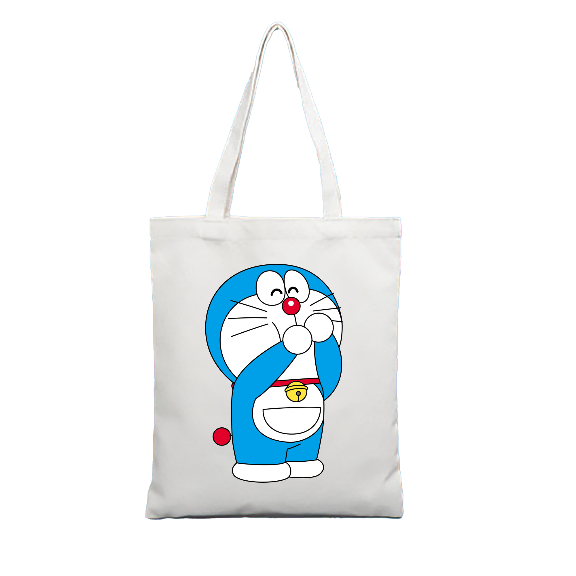 （画像用） ドラえもん Doraemon 縦型キャンバス生地手提げバッグ　トートバッグ