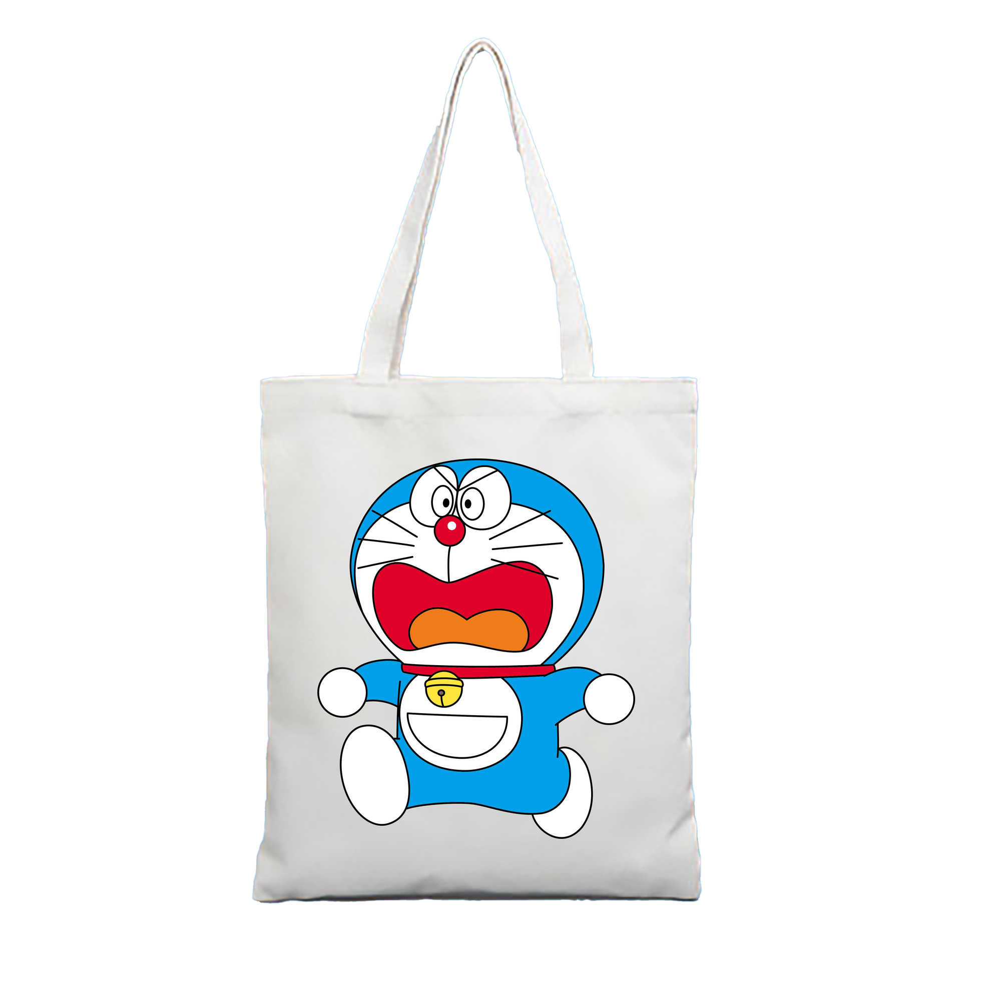 （画像用） ドラえもん Doraemon 縦型キャンバス生地手提げバッグ　トートバッグ