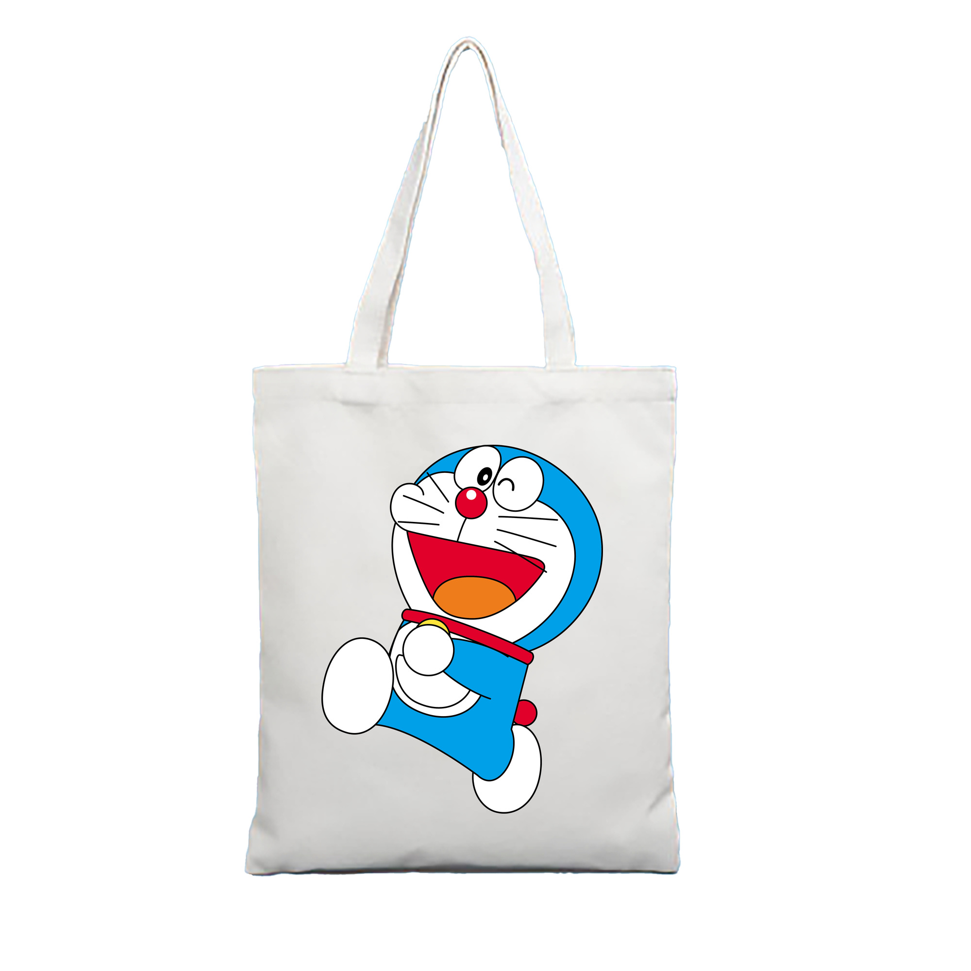 （画像用） ドラえもん Doraemon 縦型キャンバス生地手提げバッグ　トートバッグ