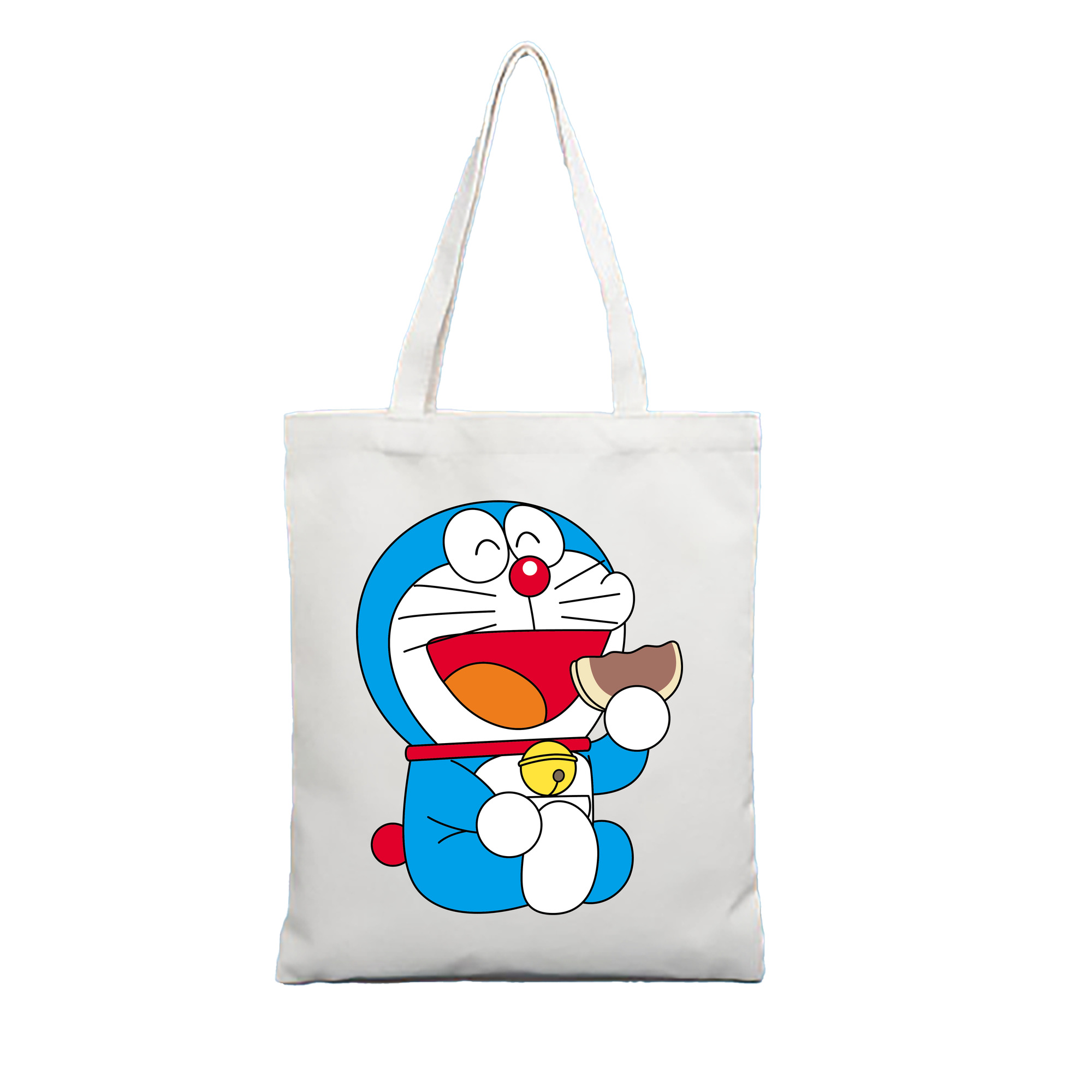（画像用） ドラえもん Doraemon 縦型キャンバス生地手提げバッグ　トートバッグ