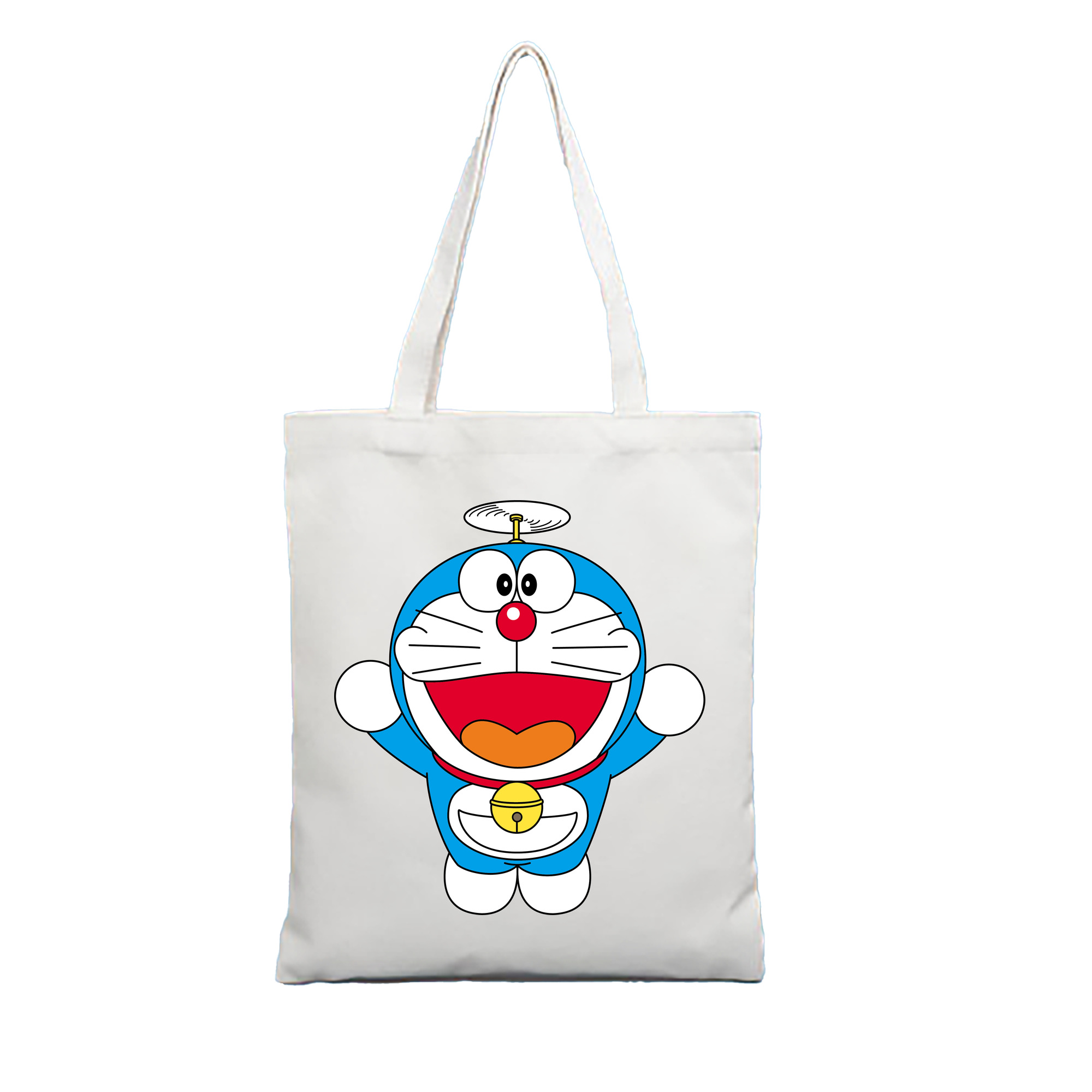 （画像用） ドラえもん Doraemon 縦型キャンバス生地手提げバッグ　トートバッグ