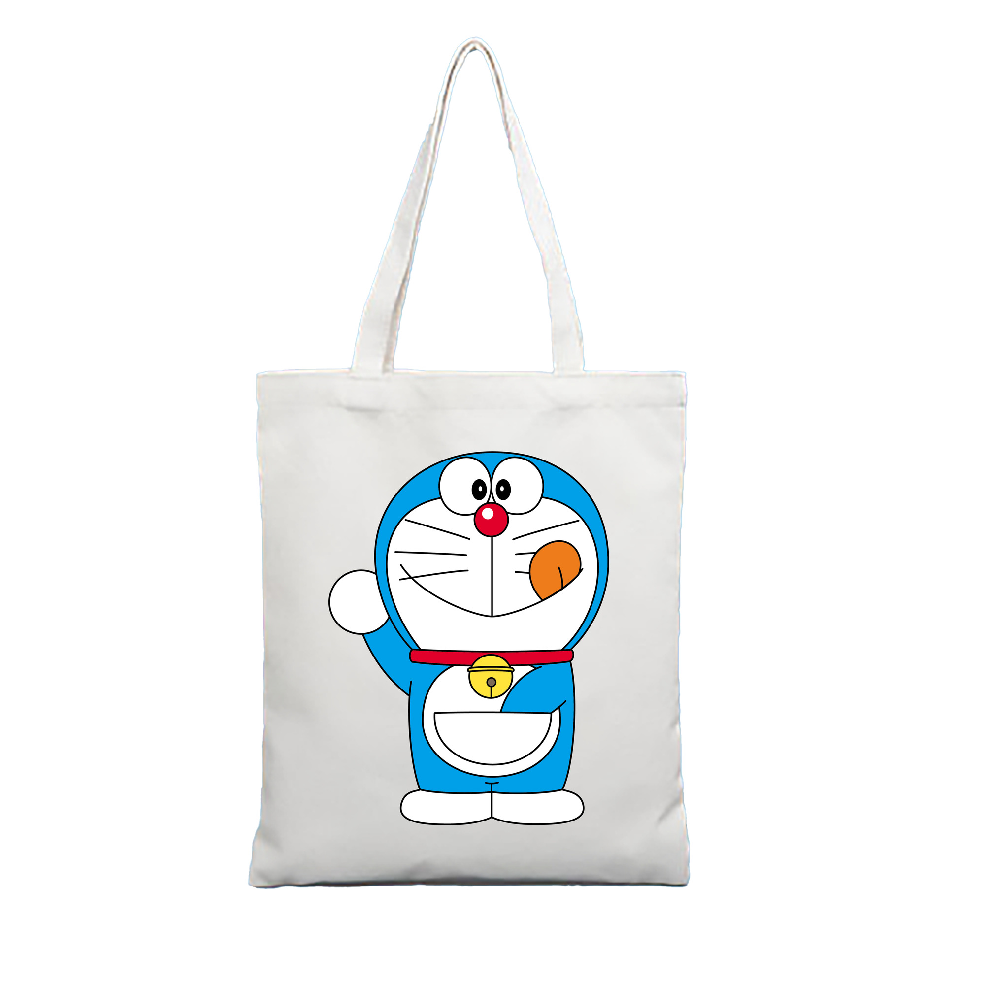 （画像用） ドラえもん Doraemon 縦型キャンバス生地手提げバッグ　トートバッグ