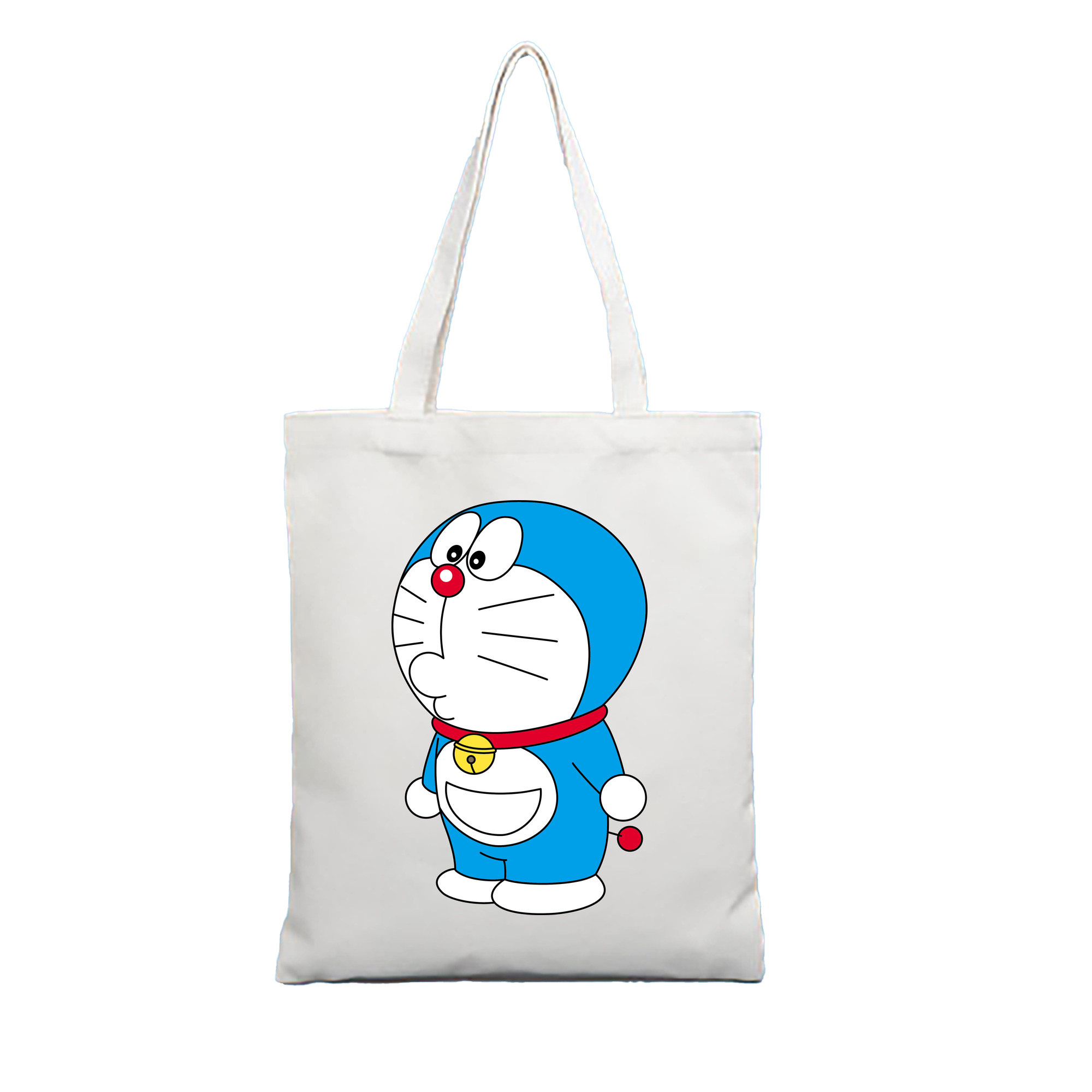 （画像用） ドラえもん Doraemon 縦型キャンバス生地手提げバッグ　トートバッグ