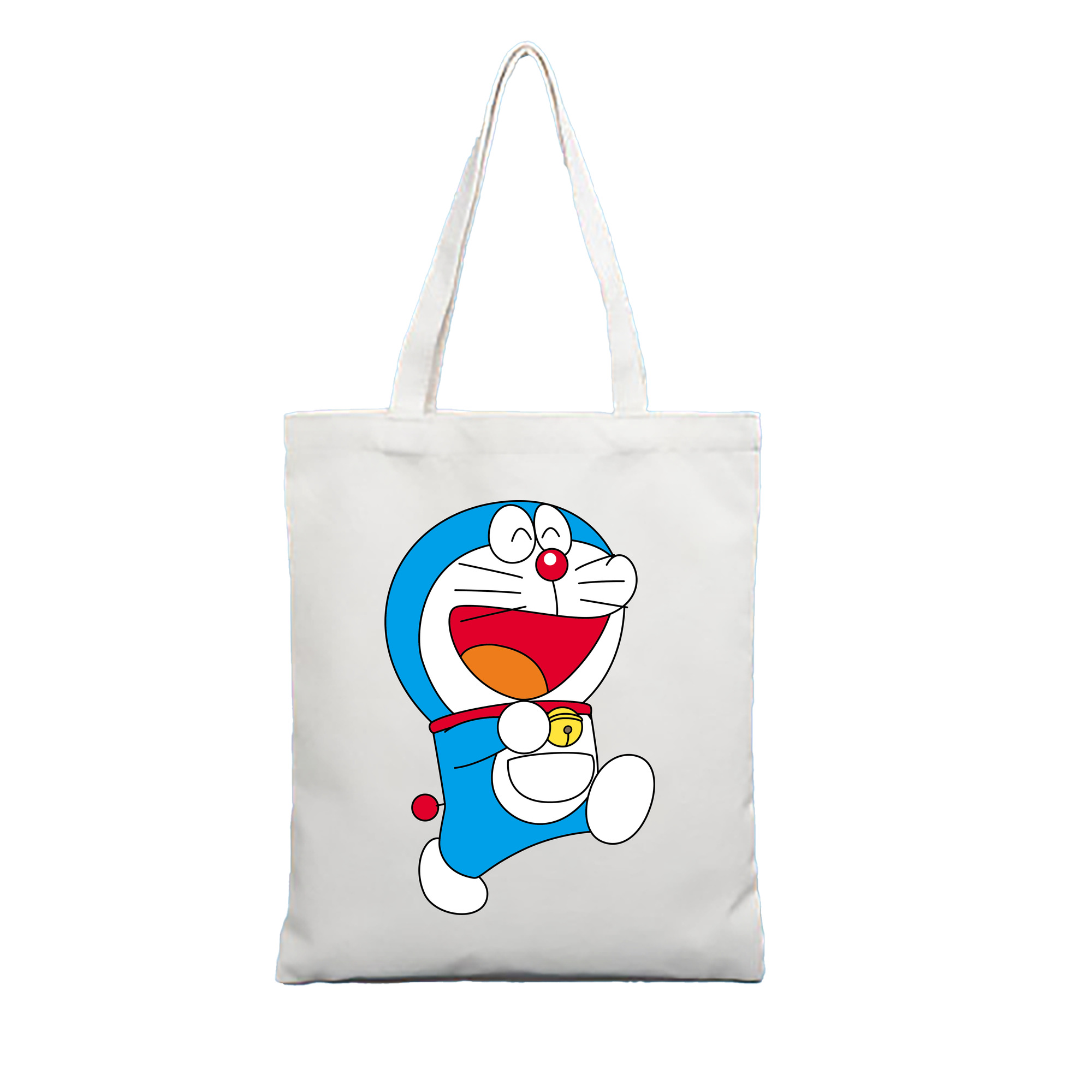 （画像用） ドラえもん Doraemon 縦型キャンバス生地手提げバッグ　トートバッグ