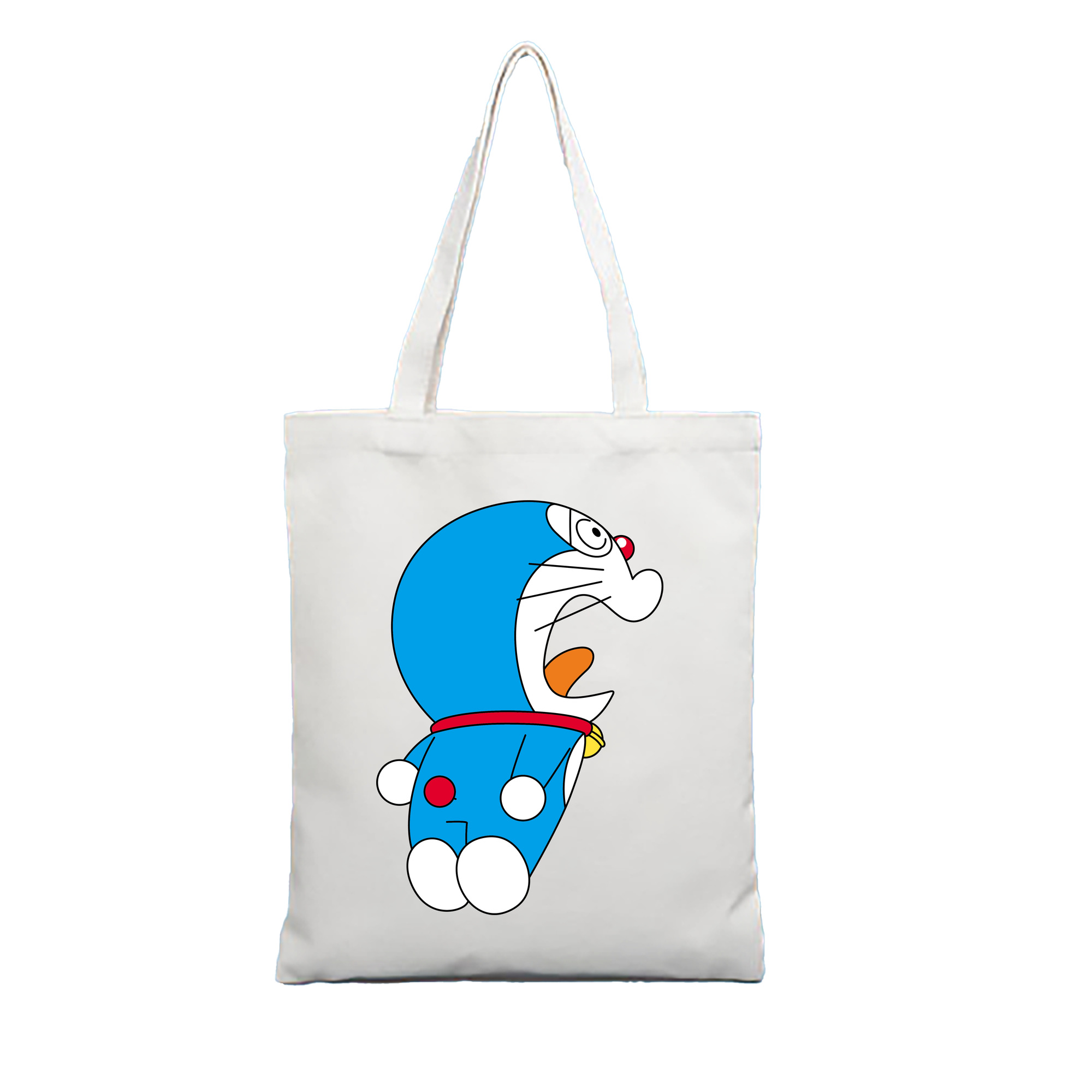 （画像用） ドラえもん Doraemon 縦型キャンバス生地手提げバッグ　トートバッグ