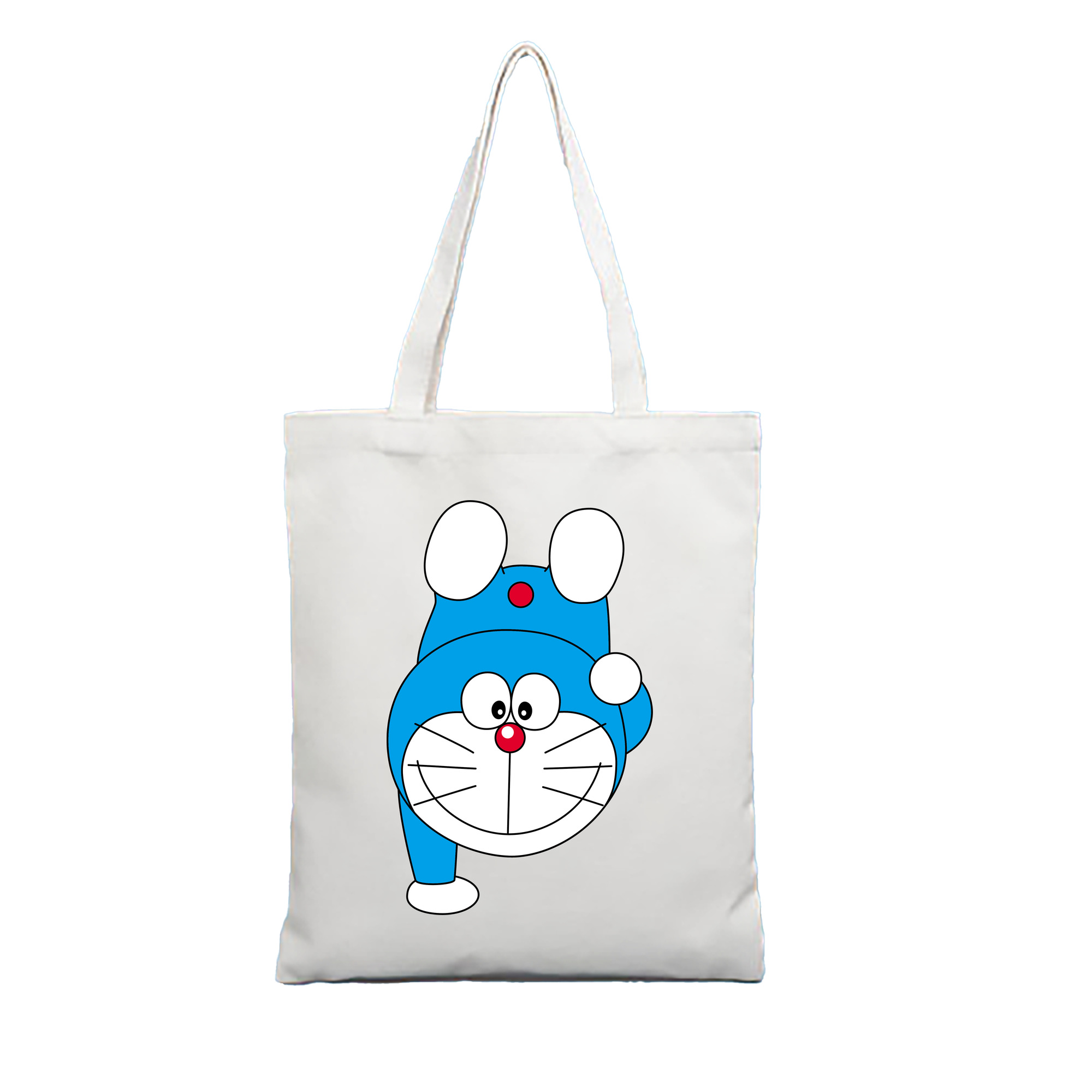 （画像用） ドラえもん Doraemon 縦型キャンバス生地手提げバッグ　トートバッグ