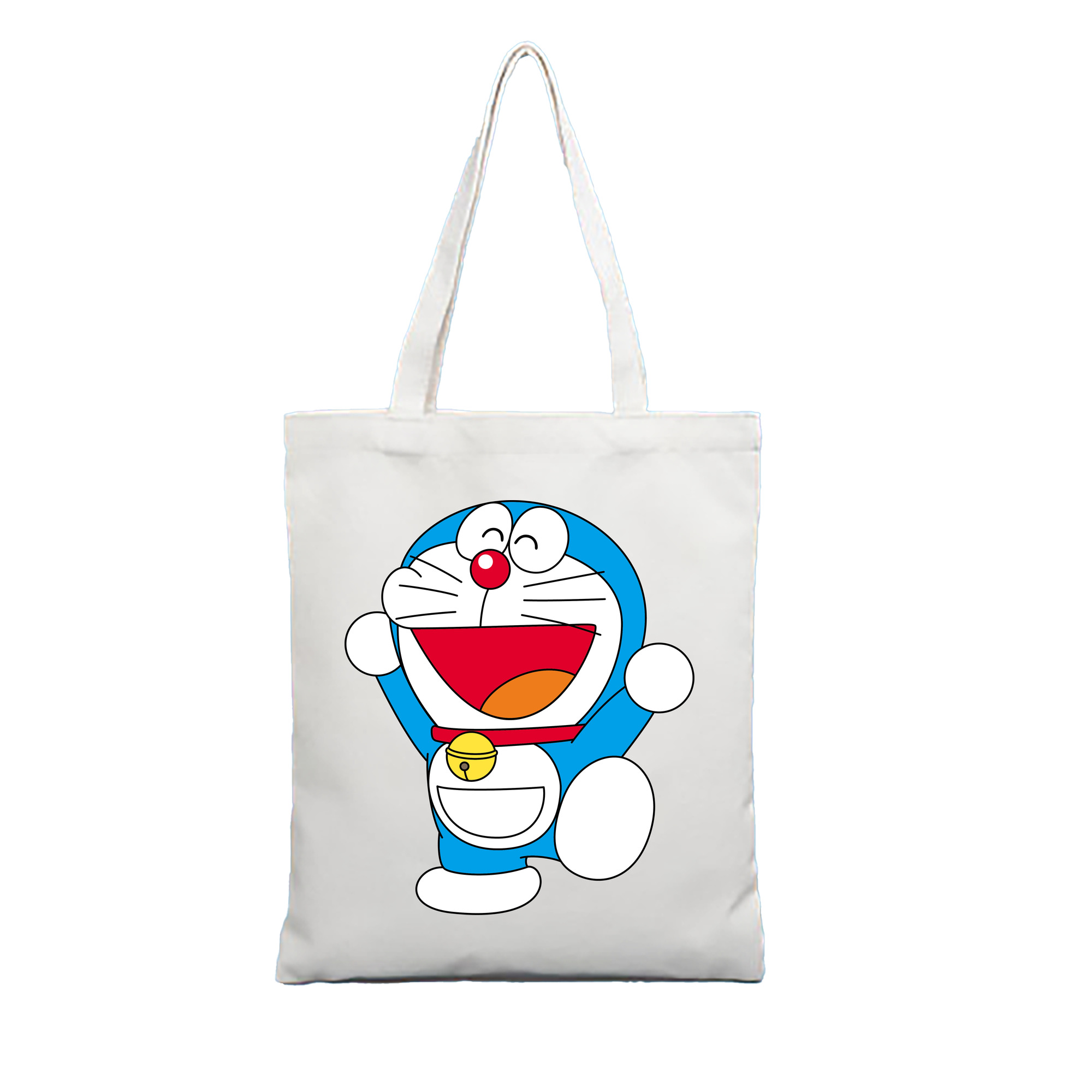 （画像用） ドラえもん Doraemon 縦型キャンバス生地手提げバッグ　トートバッグ