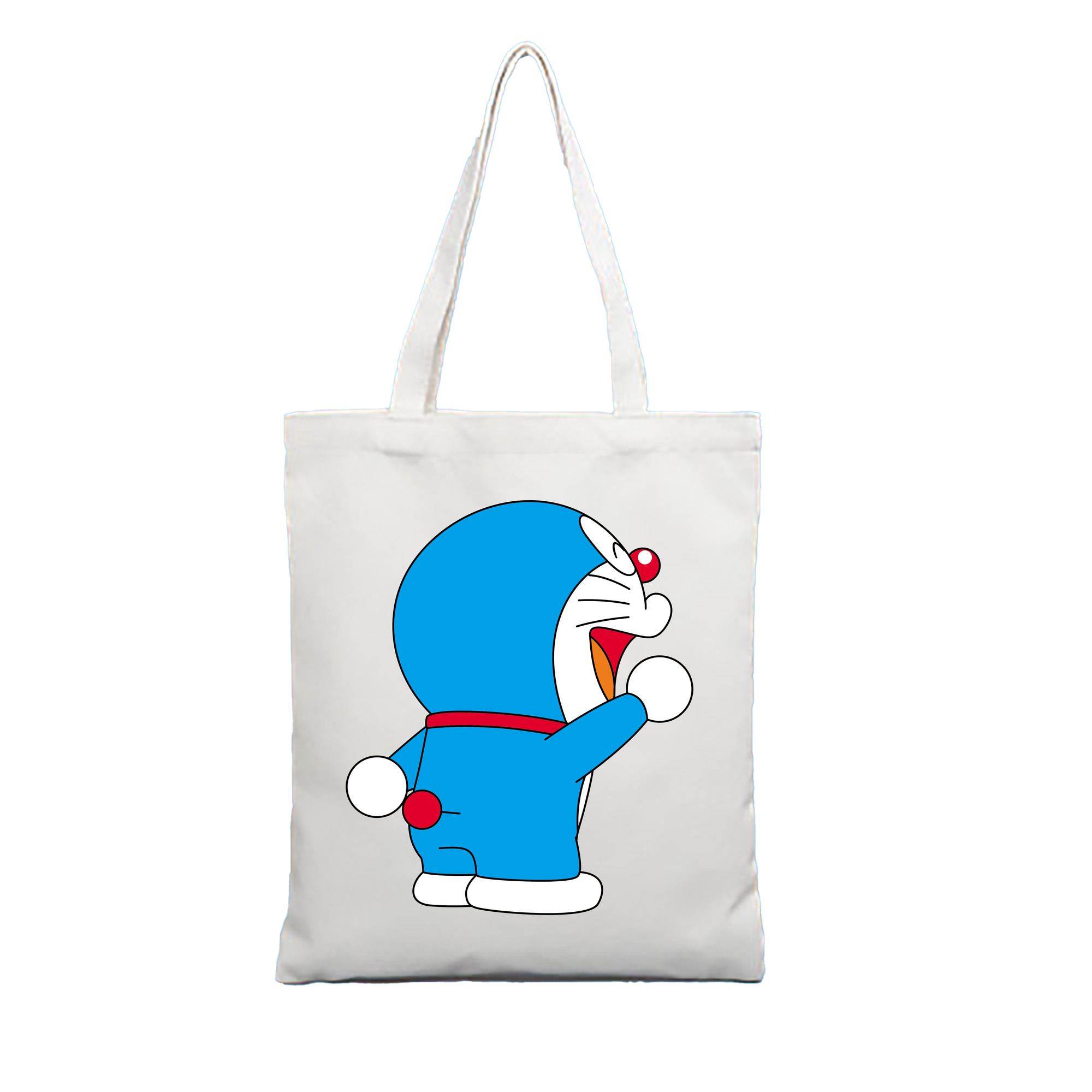 （画像用） ドラえもん Doraemon 縦型キャンバス生地手提げバッグ　トートバッグ