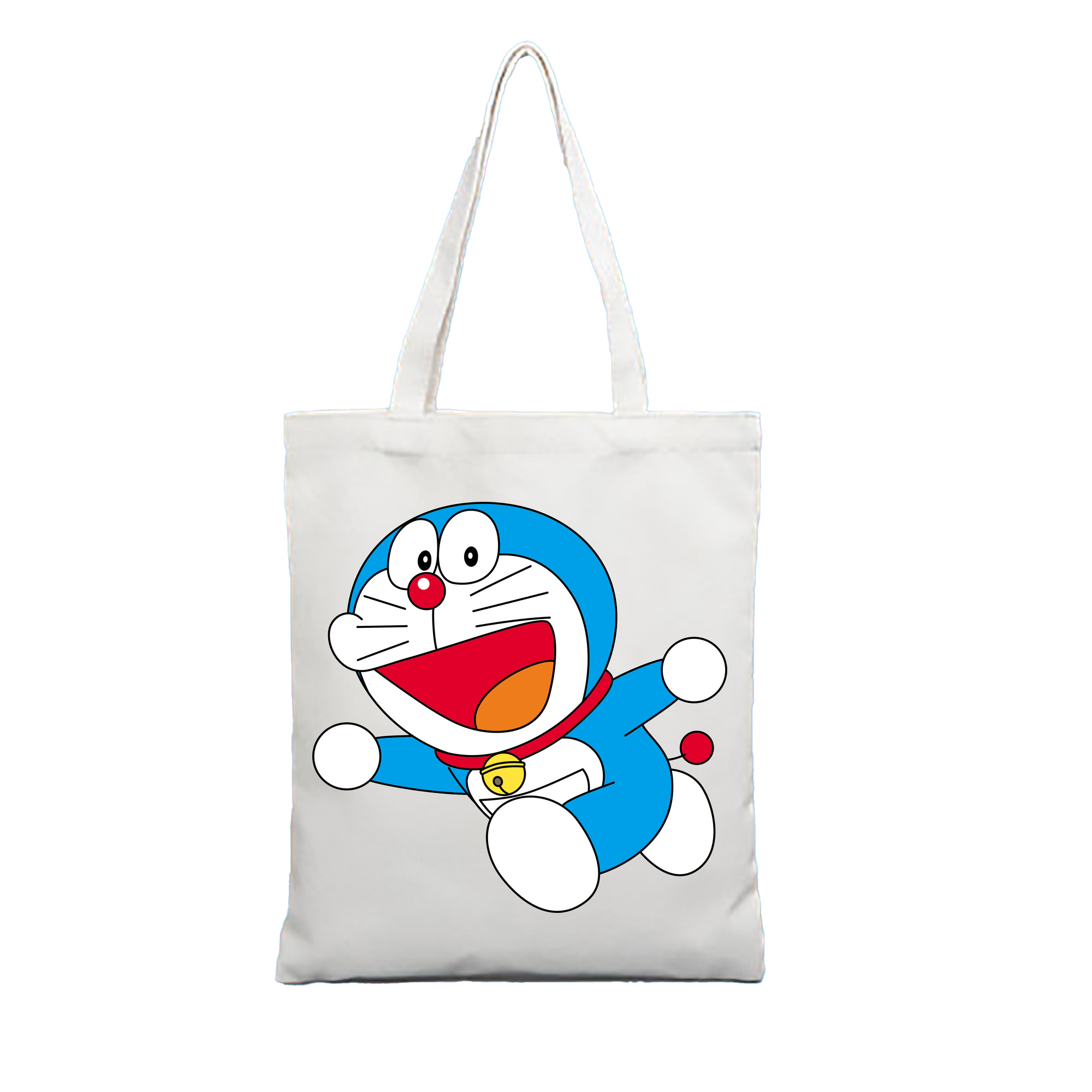（画像用） ドラえもん Doraemon 縦型キャンバス生地手提げバッグ　トートバッグ