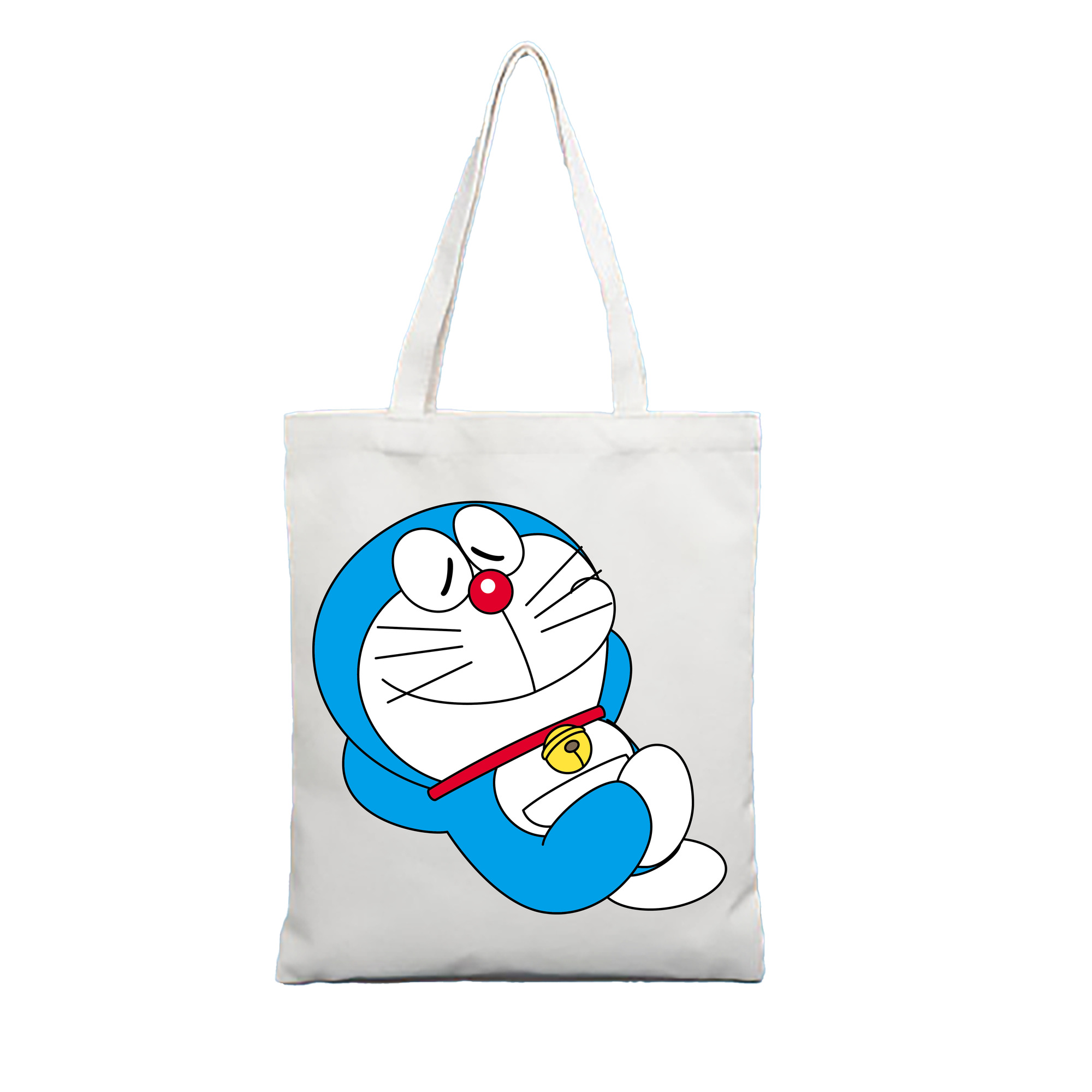 （画像用） ドラえもん Doraemon 縦型キャンバス生地手提げバッグ　トートバッグ