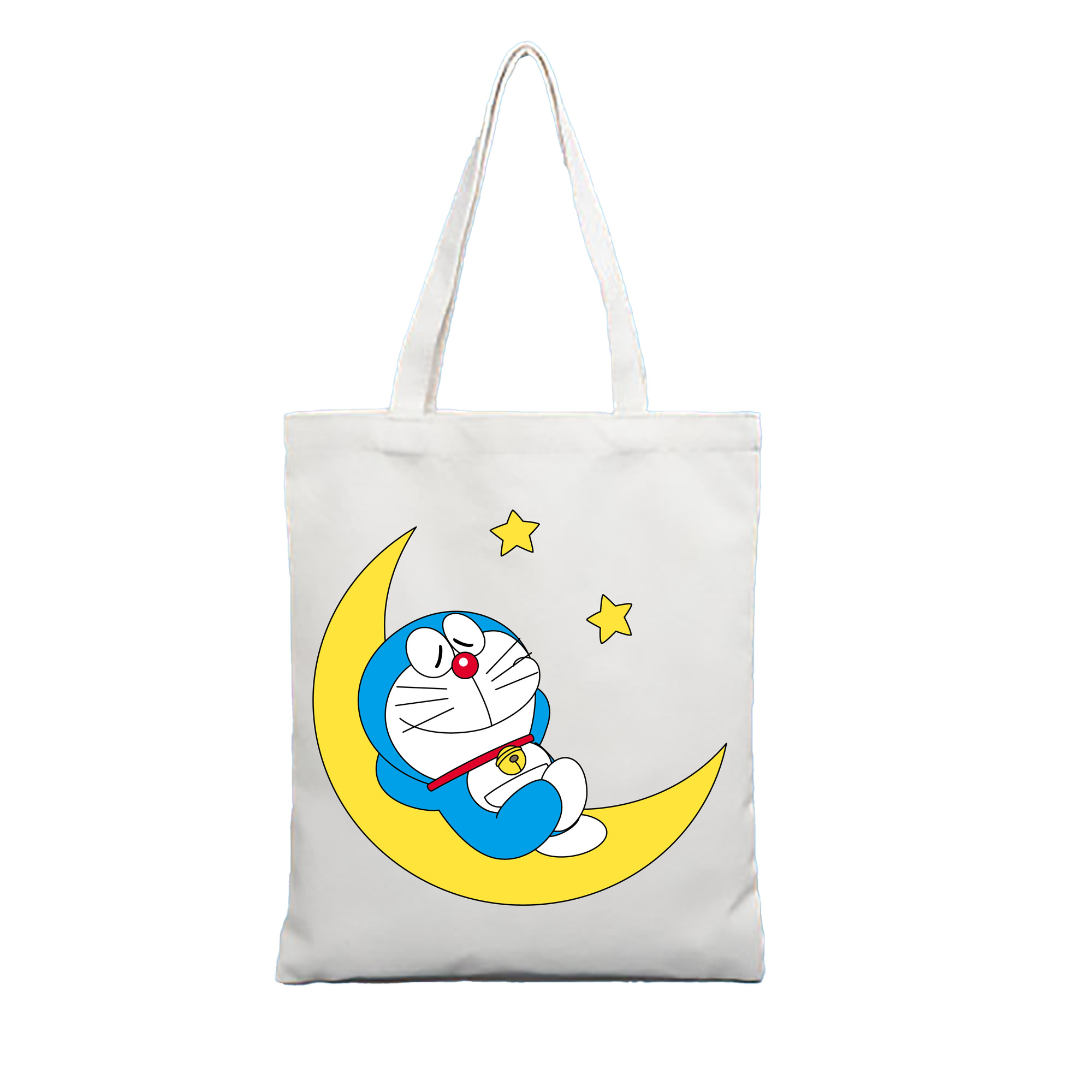 （画像用） ドラえもん Doraemon 縦型キャンバス生地手提げバッグ　トートバッグ