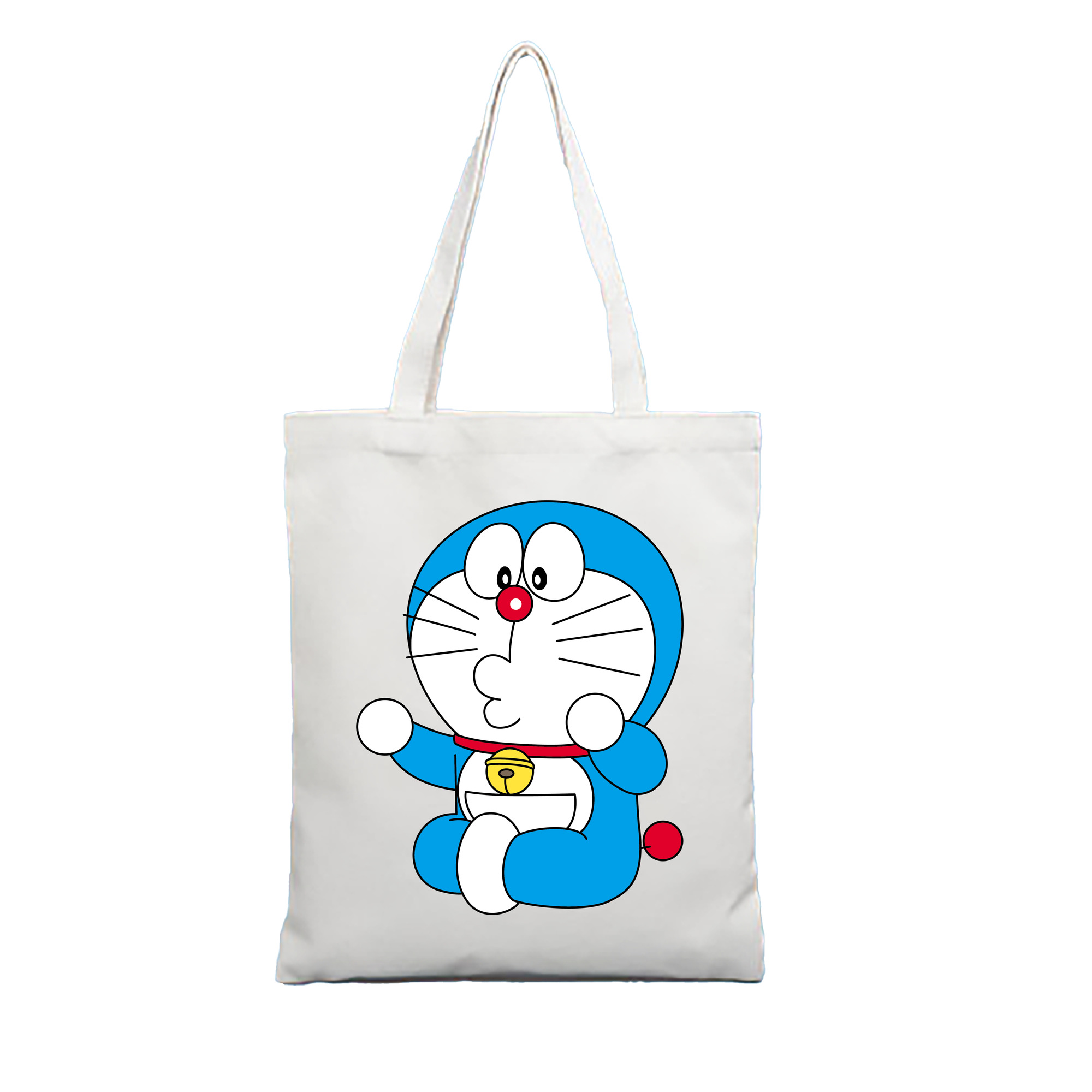 （画像用） ドラえもん Doraemon 縦型キャンバス生地手提げバッグ　トートバッグ