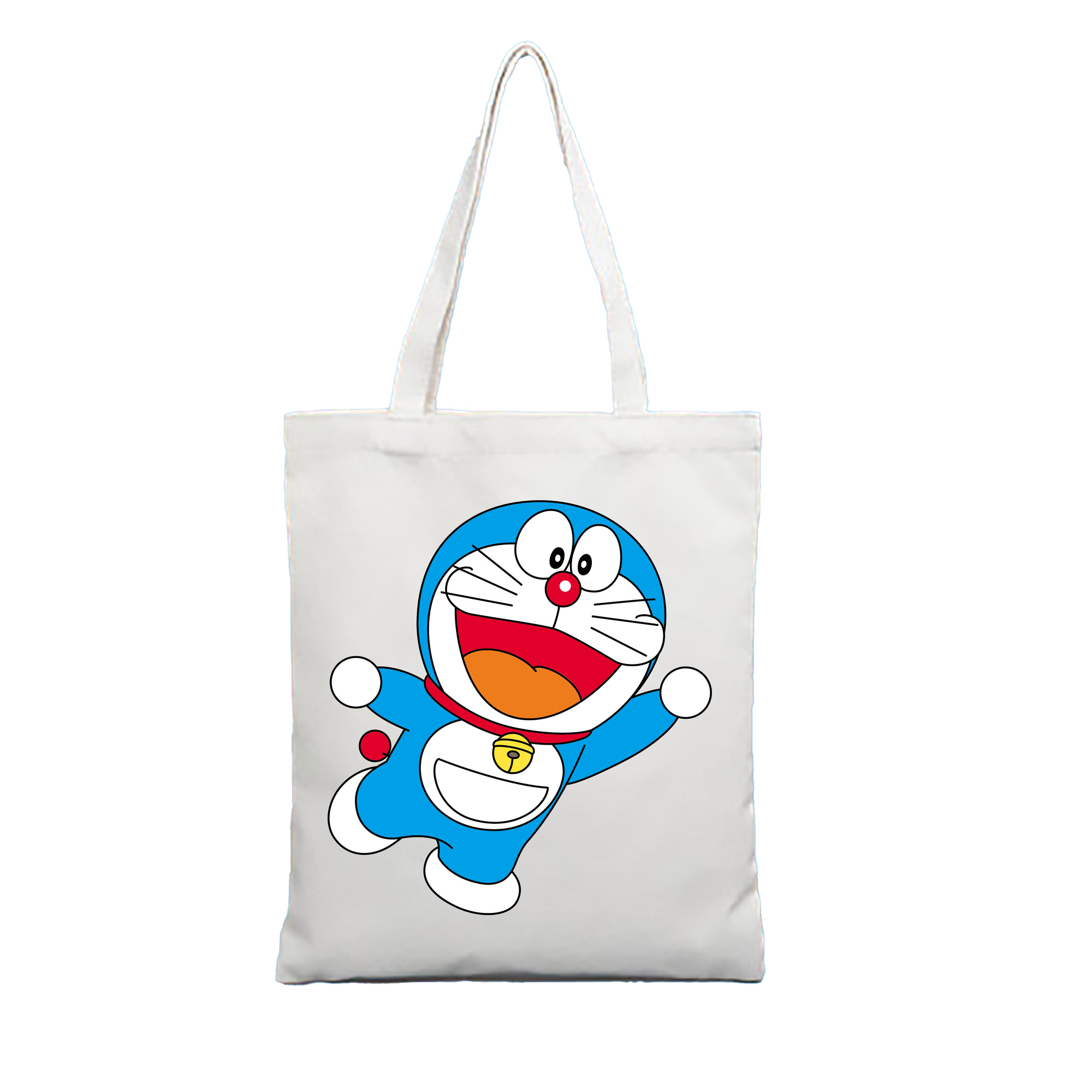 （画像用） ドラえもん Doraemon 縦型キャンバス生地手提げバッグ　トートバッグ