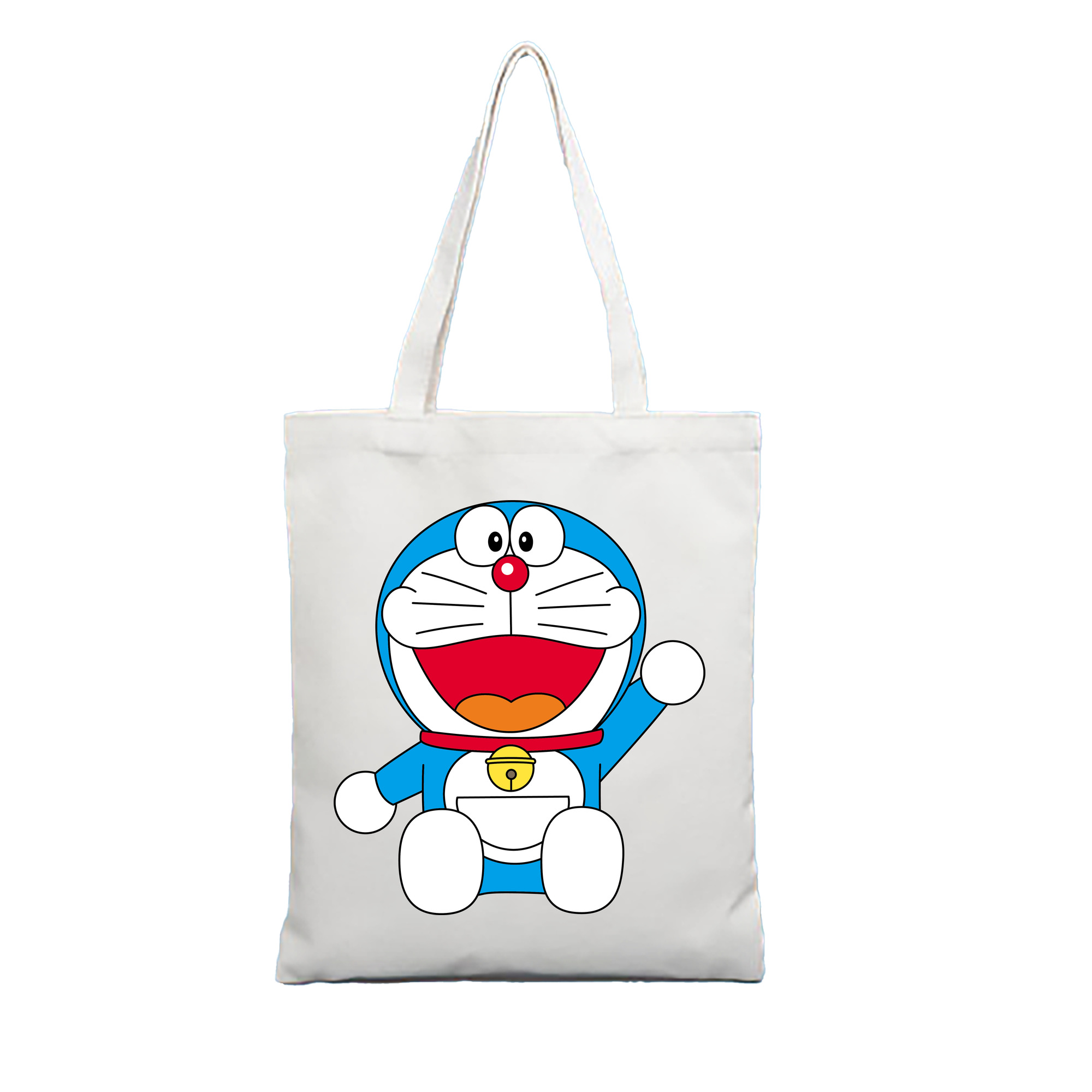 （画像用） ドラえもん Doraemon 縦型キャンバス生地手提げバッグ　トートバッグ