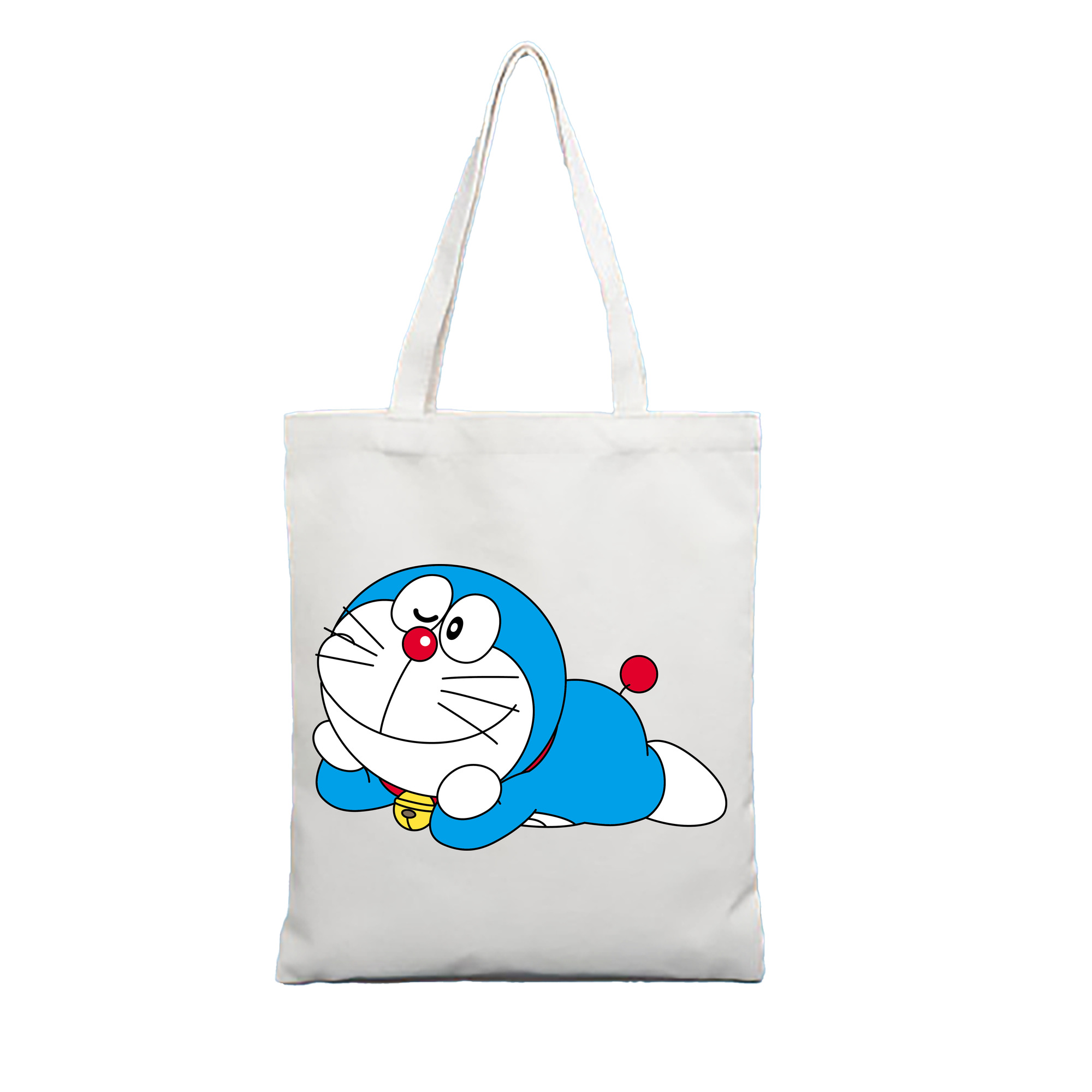 （画像用） ドラえもん Doraemon 縦型キャンバス生地手提げバッグ　トートバッグ