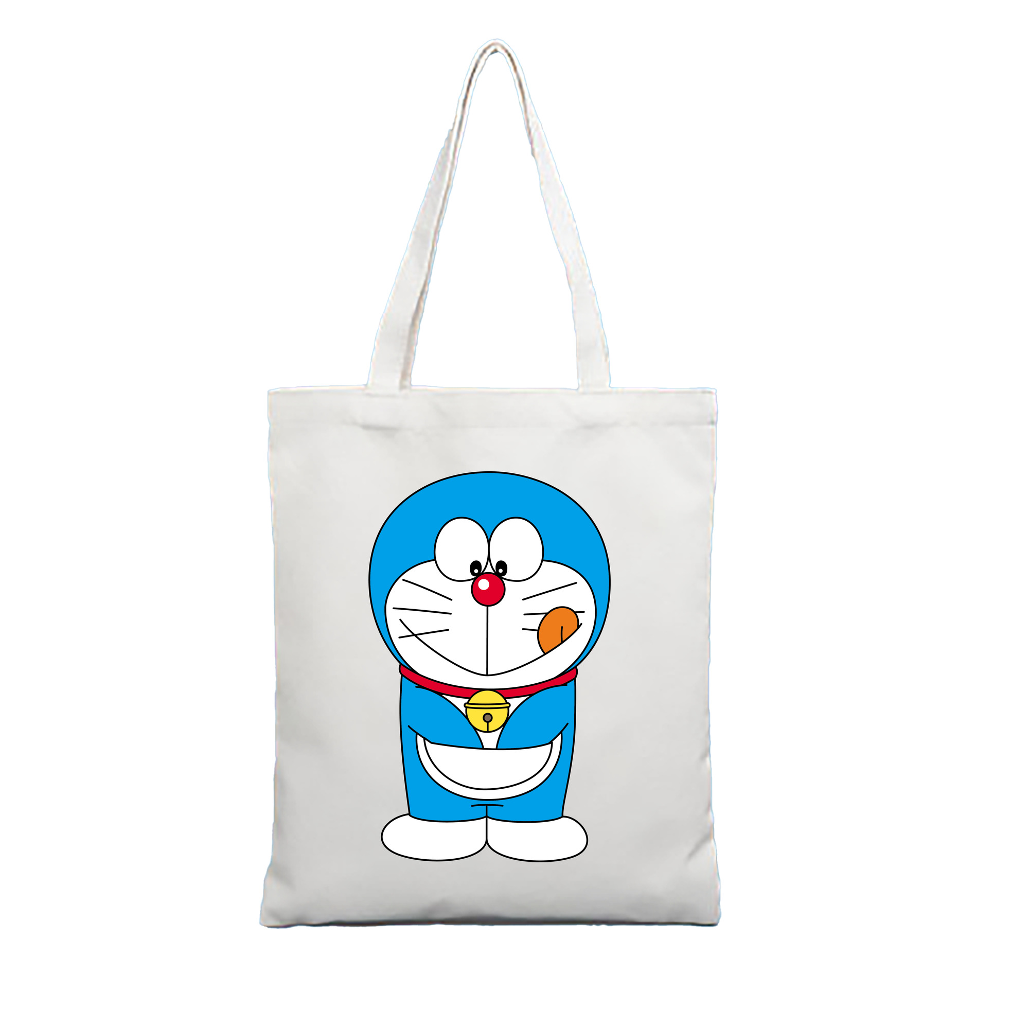 （画像用） ドラえもん Doraemon 縦型キャンバス生地手提げバッグ　トートバッグ