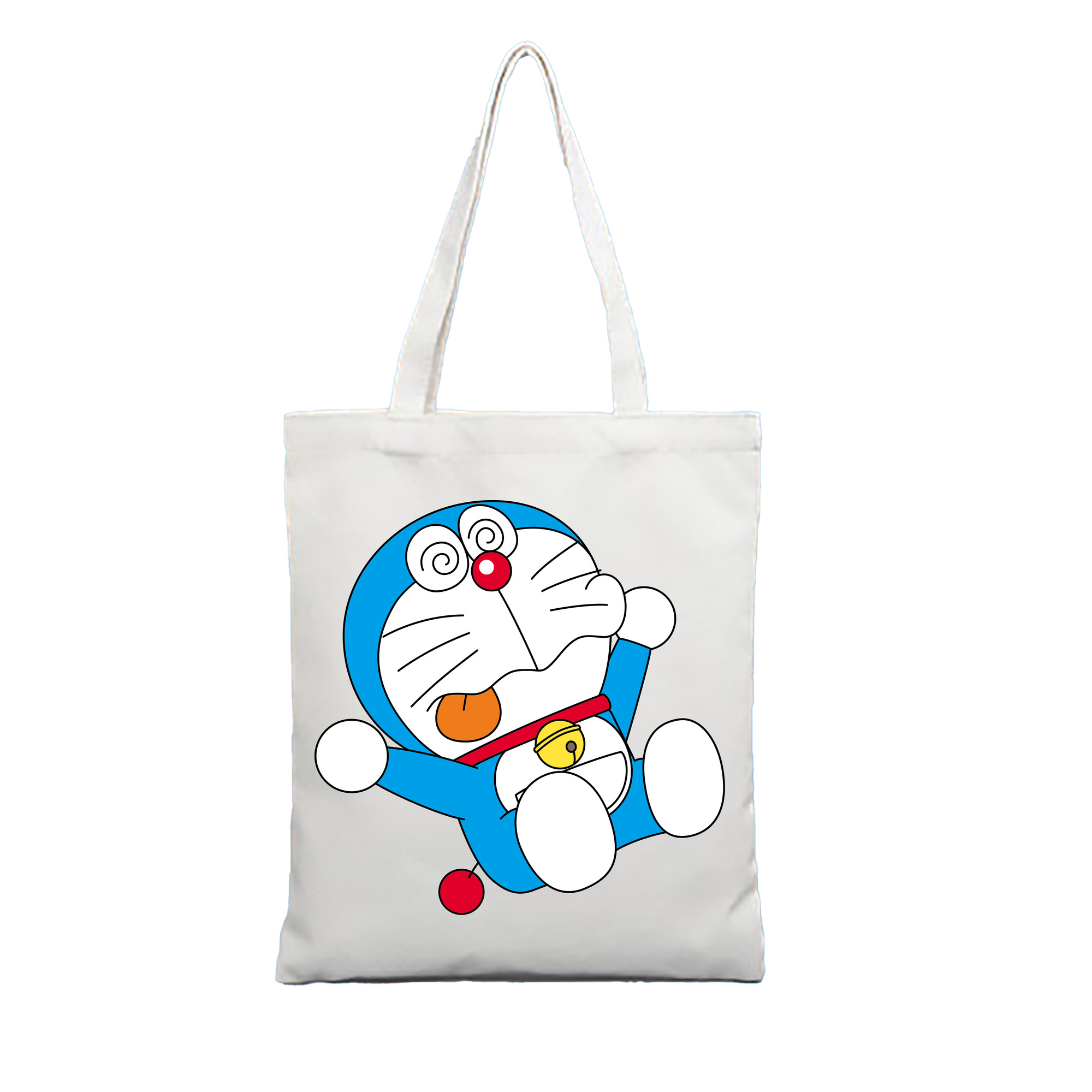 （画像用） ドラえもん Doraemon 縦型キャンバス生地手提げバッグ　トートバッグ