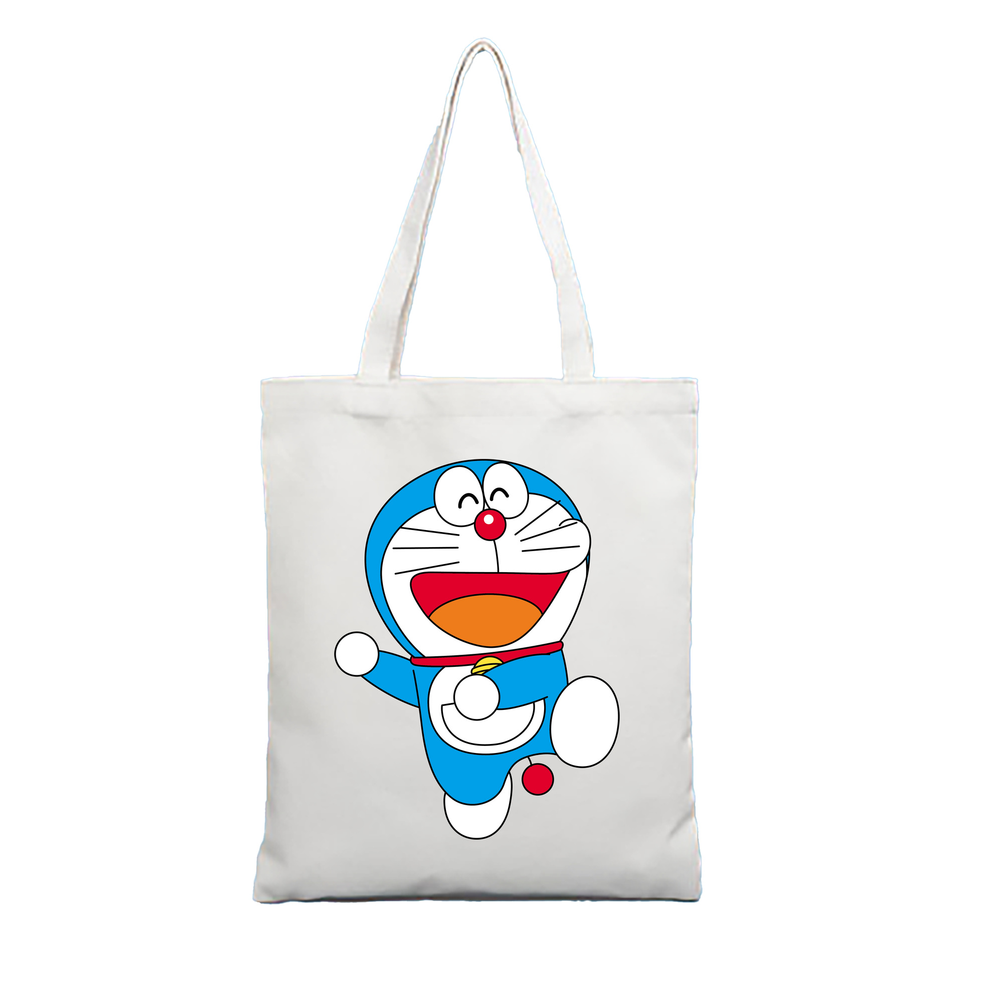 （画像用） ドラえもん Doraemon 縦型キャンバス生地手提げバッグ　トートバッグ