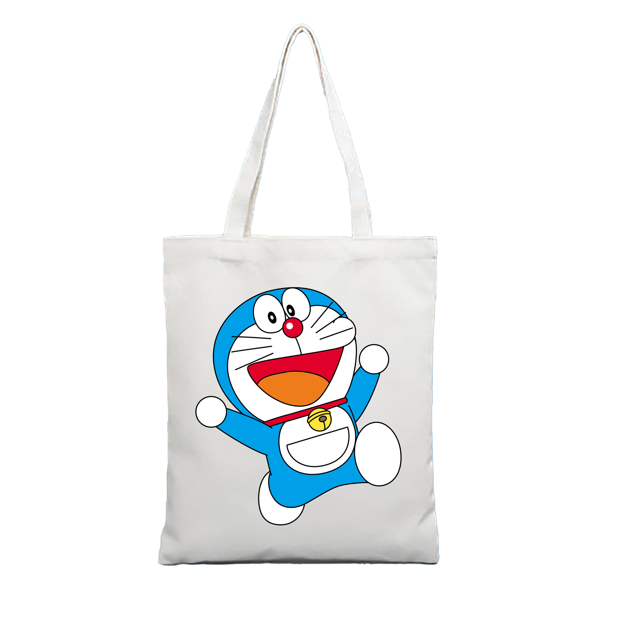 （画像用） ドラえもん Doraemon 縦型キャンバス生地手提げバッグ　トートバッグ