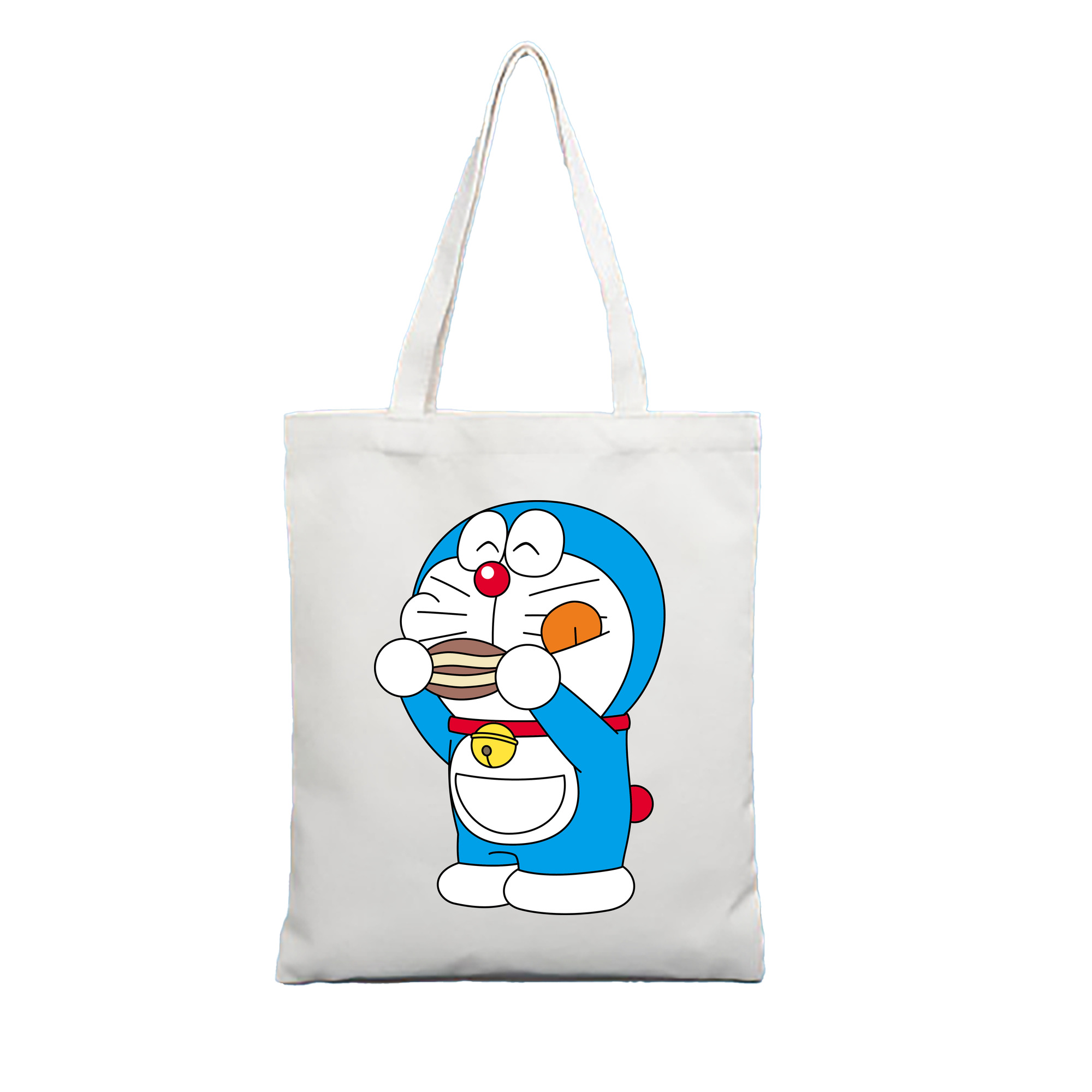 （画像用） ドラえもん Doraemon 縦型キャンバス生地手提げバッグ　トートバッグ