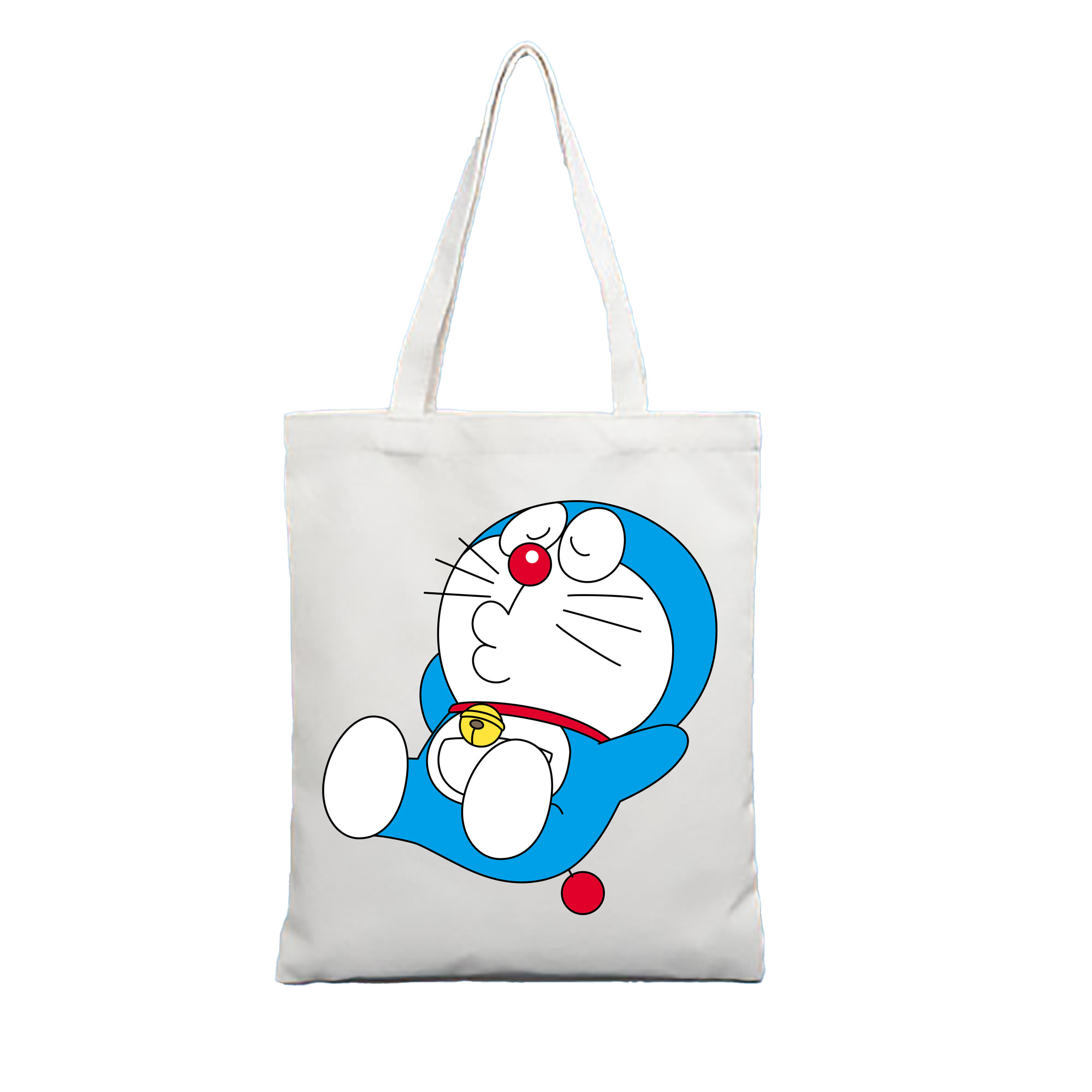 （画像用） ドラえもん Doraemon 縦型キャンバス生地手提げバッグ　トートバッグ