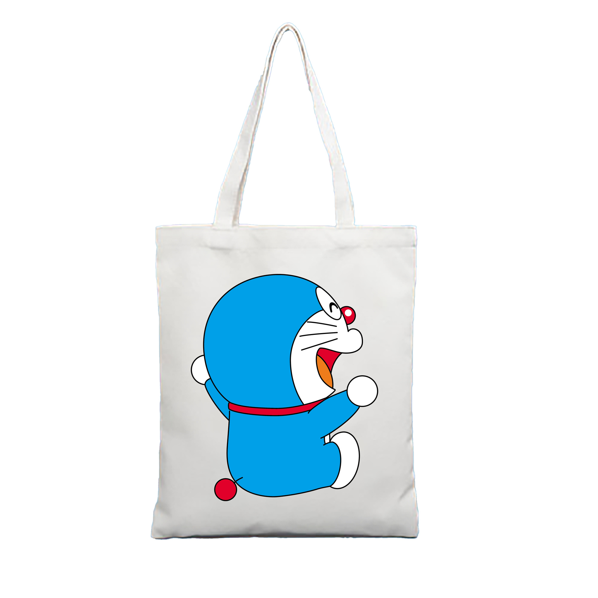 （画像用） ドラえもん Doraemon 縦型キャンバス生地手提げバッグ　トートバッグ
