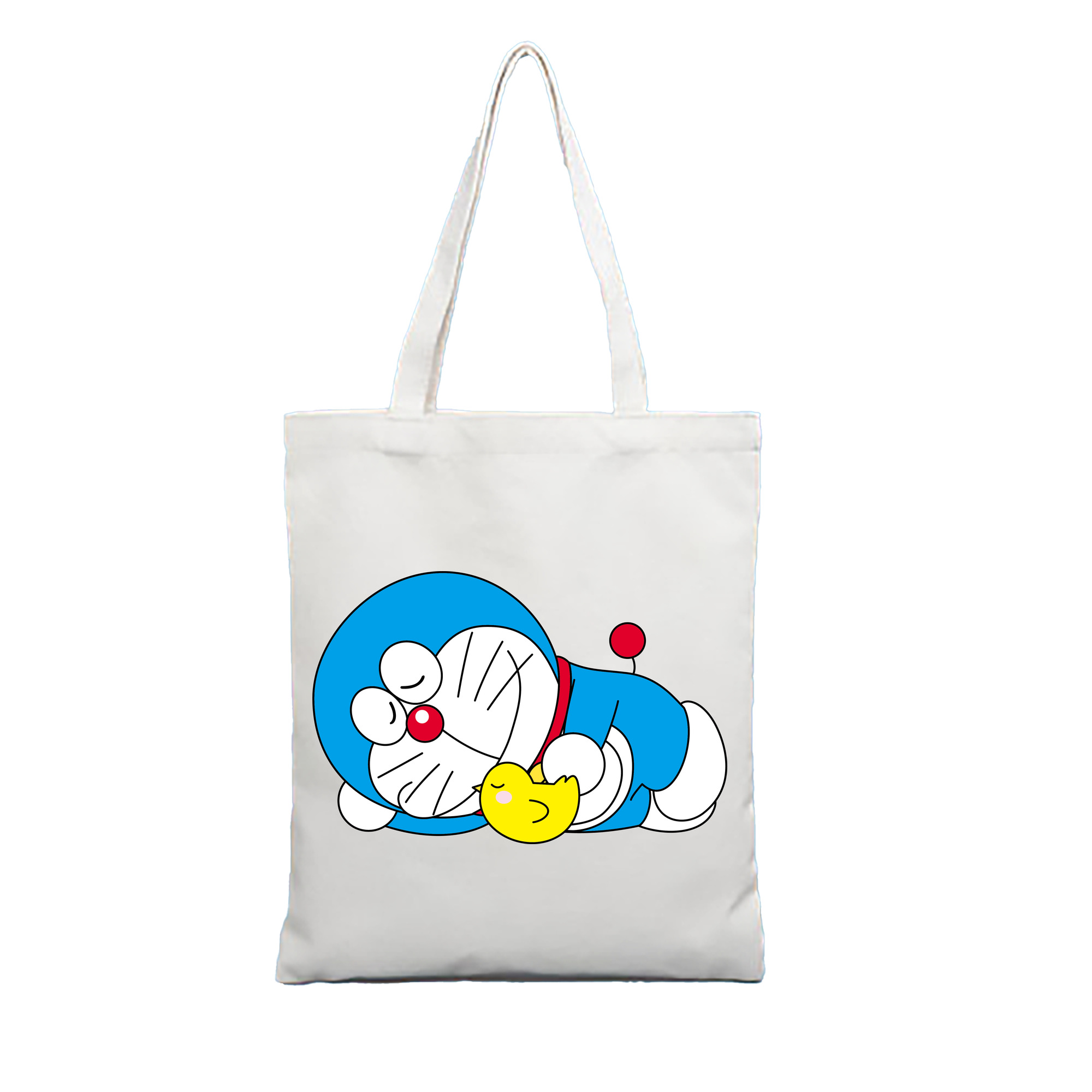 （画像用） ドラえもん Doraemon 縦型キャンバス生地手提げバッグ　トートバッグ