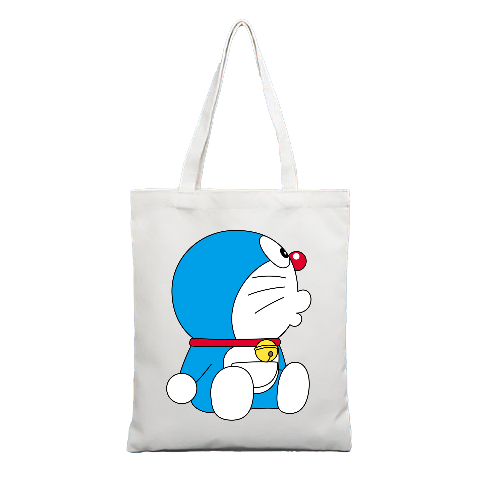 （画像用） ドラえもん Doraemon 縦型キャンバス生地手提げバッグ　トートバッグ