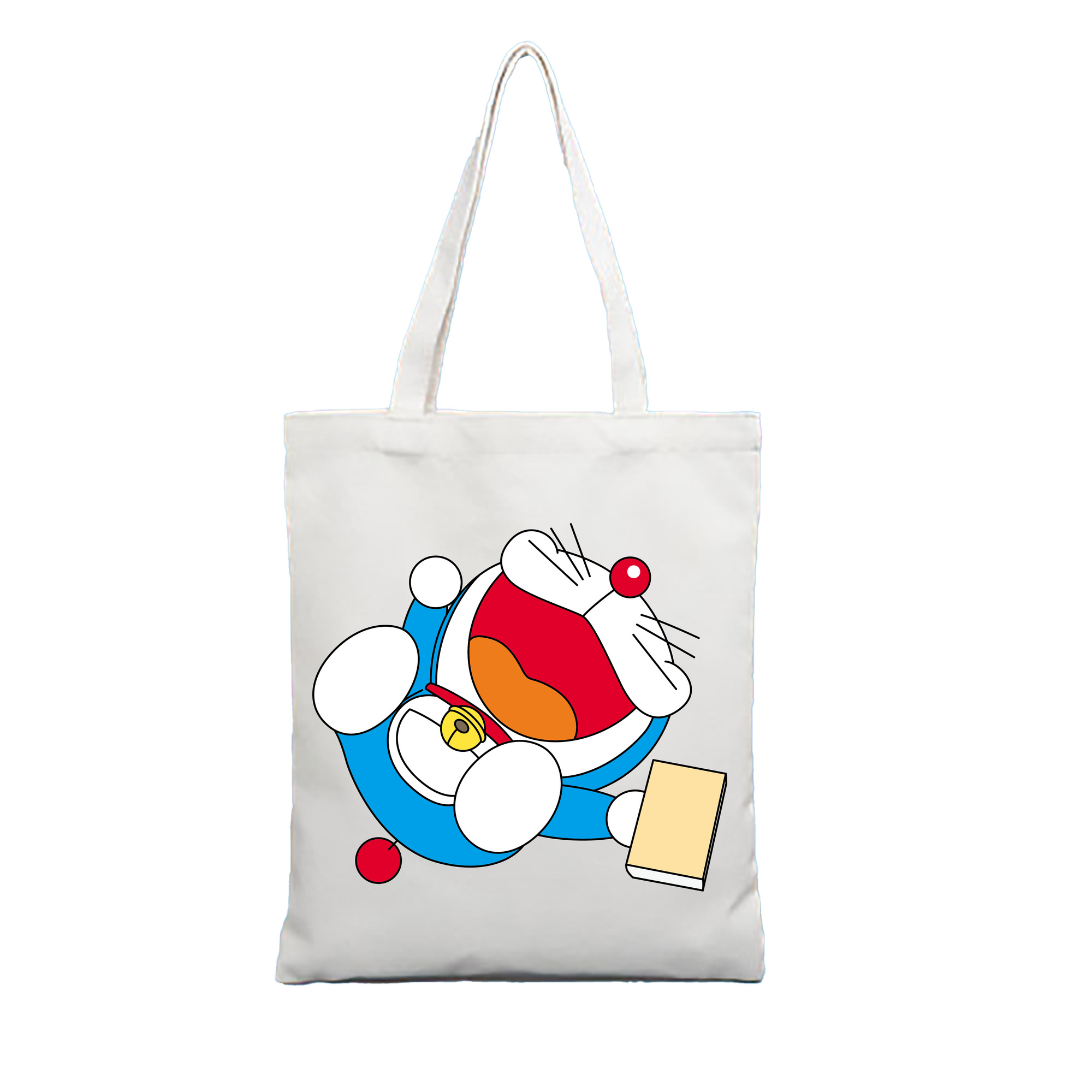（画像用） ドラえもん Doraemon 縦型キャンバス生地手提げバッグ　トートバッグ
