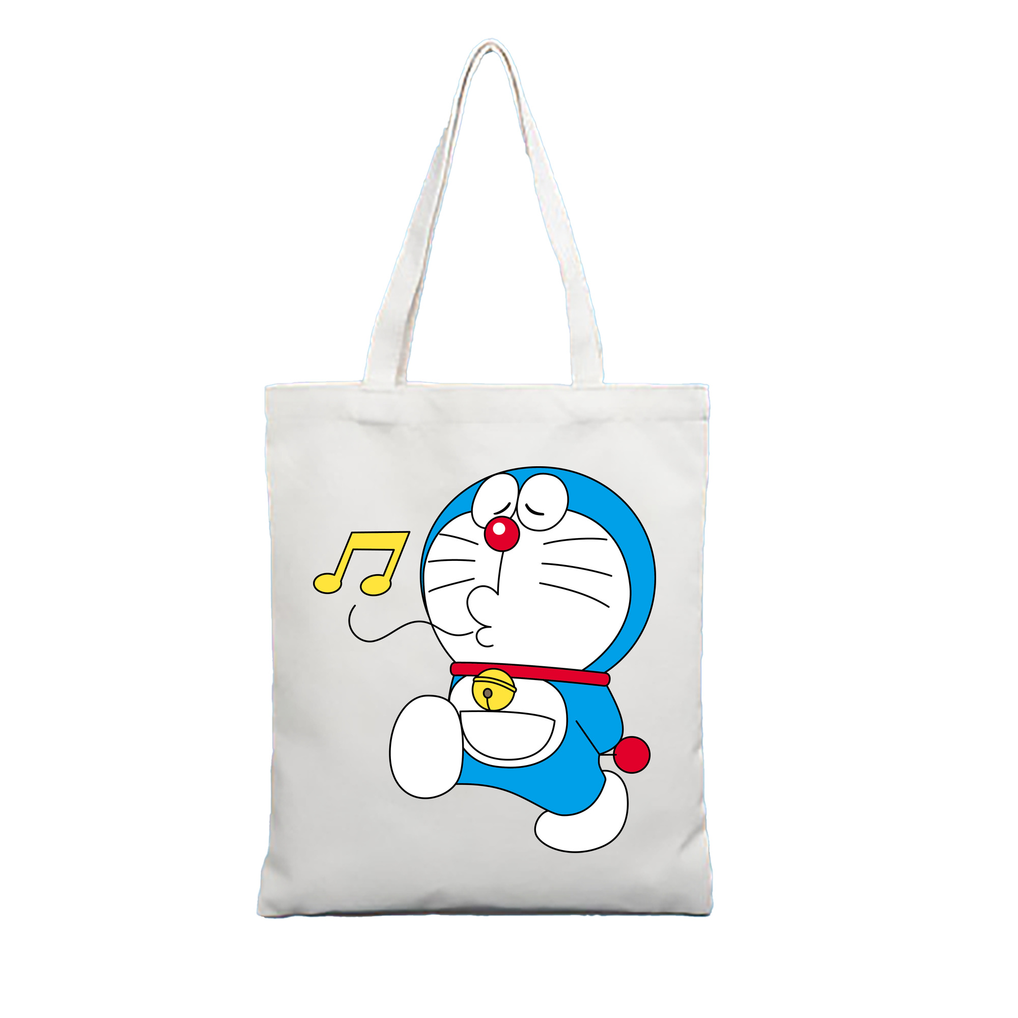 （画像用） ドラえもん Doraemon 縦型キャンバス生地手提げバッグ　トートバッグ