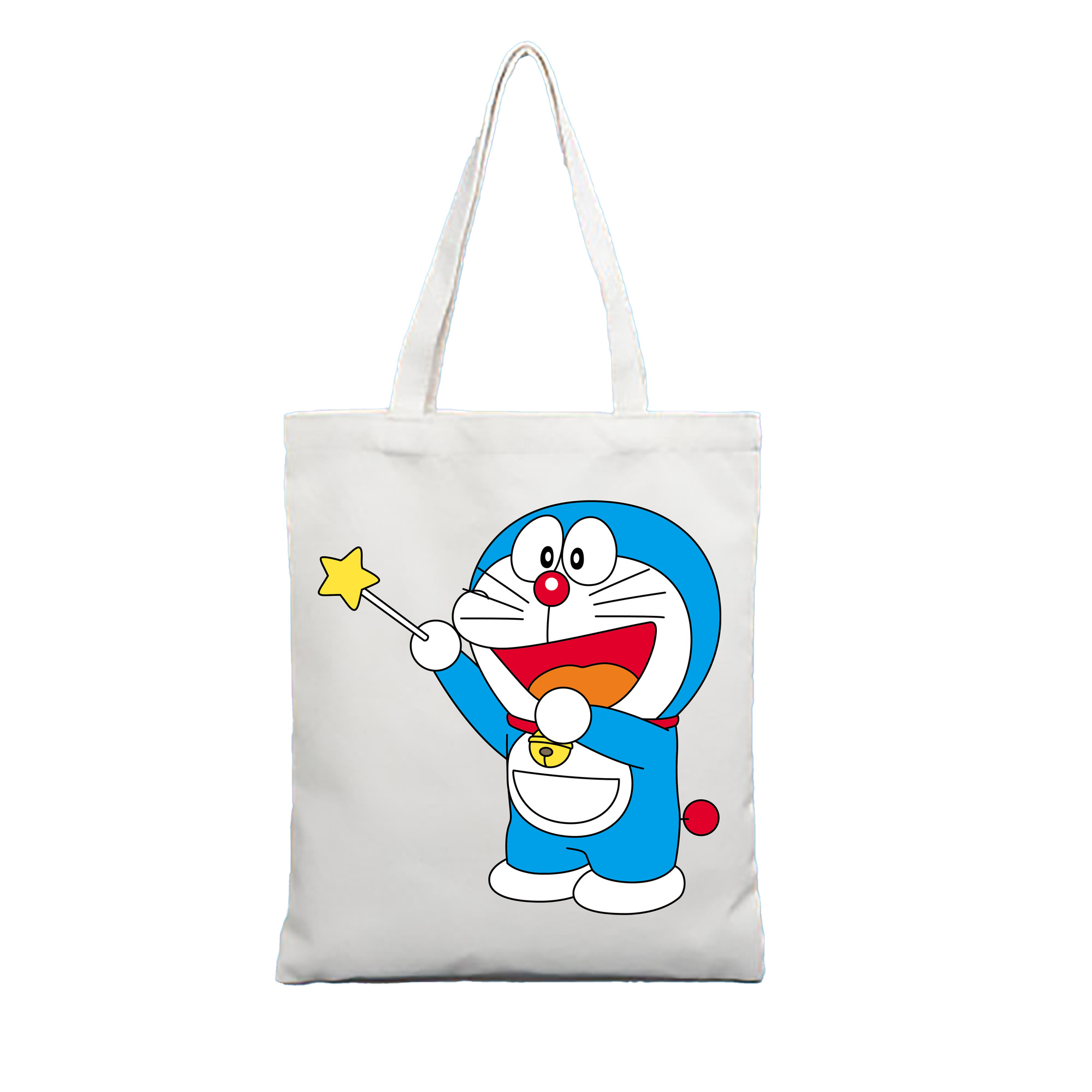 （画像用） ドラえもん Doraemon 縦型キャンバス生地手提げバッグ　トートバッグ