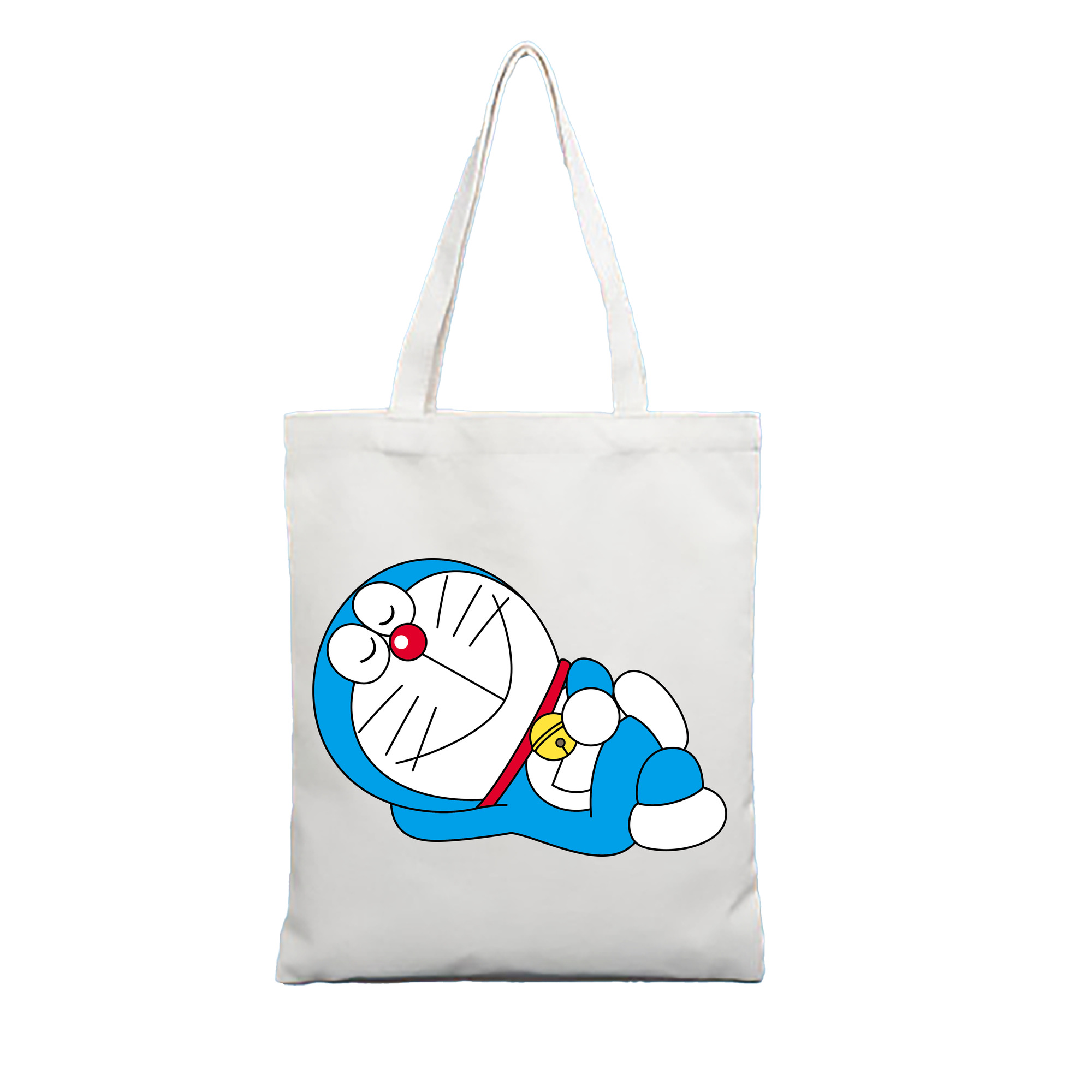 （画像用） ドラえもん Doraemon 縦型キャンバス生地手提げバッグ　トートバッグ