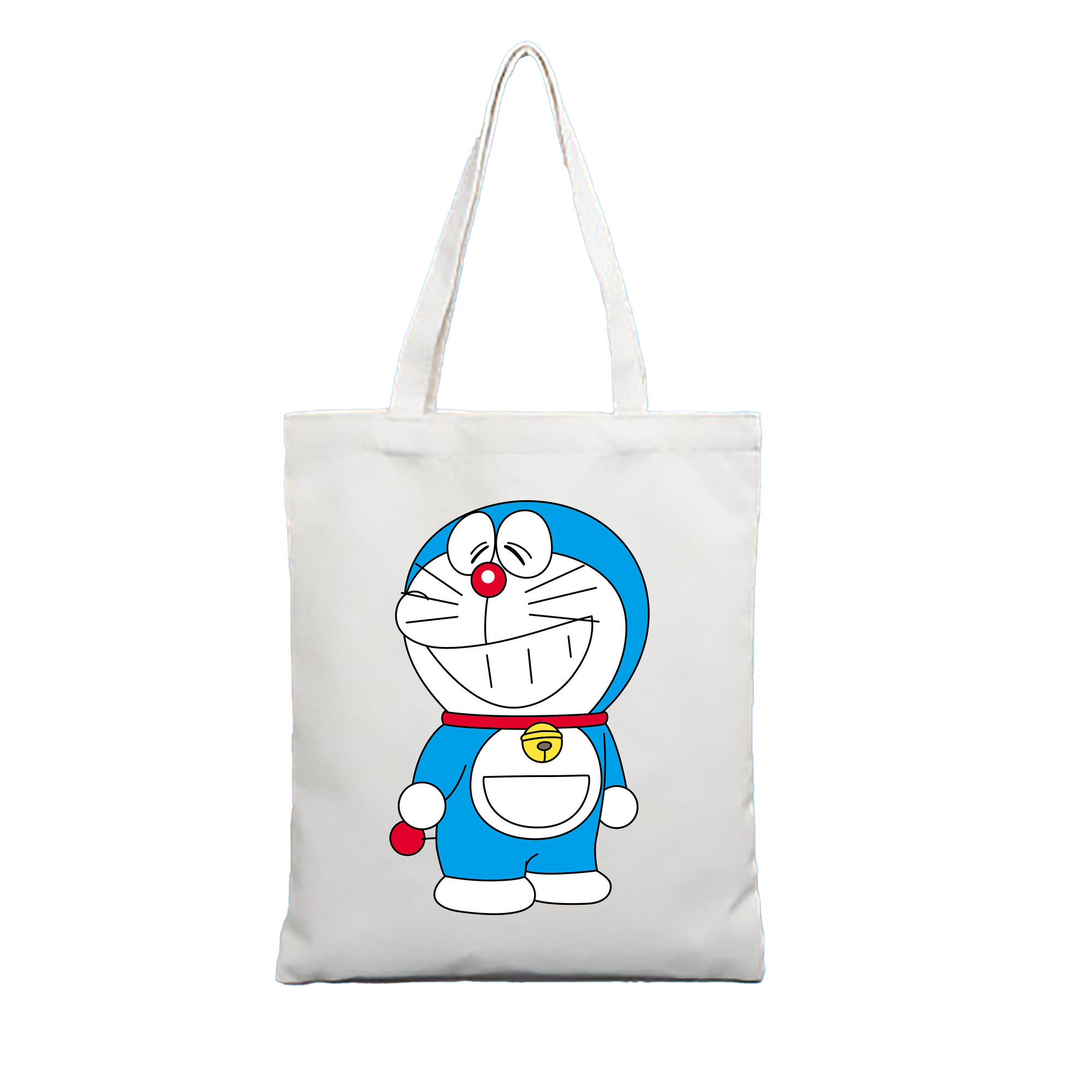 （画像用） ドラえもん Doraemon 縦型キャンバス生地手提げバッグ　トートバッグ