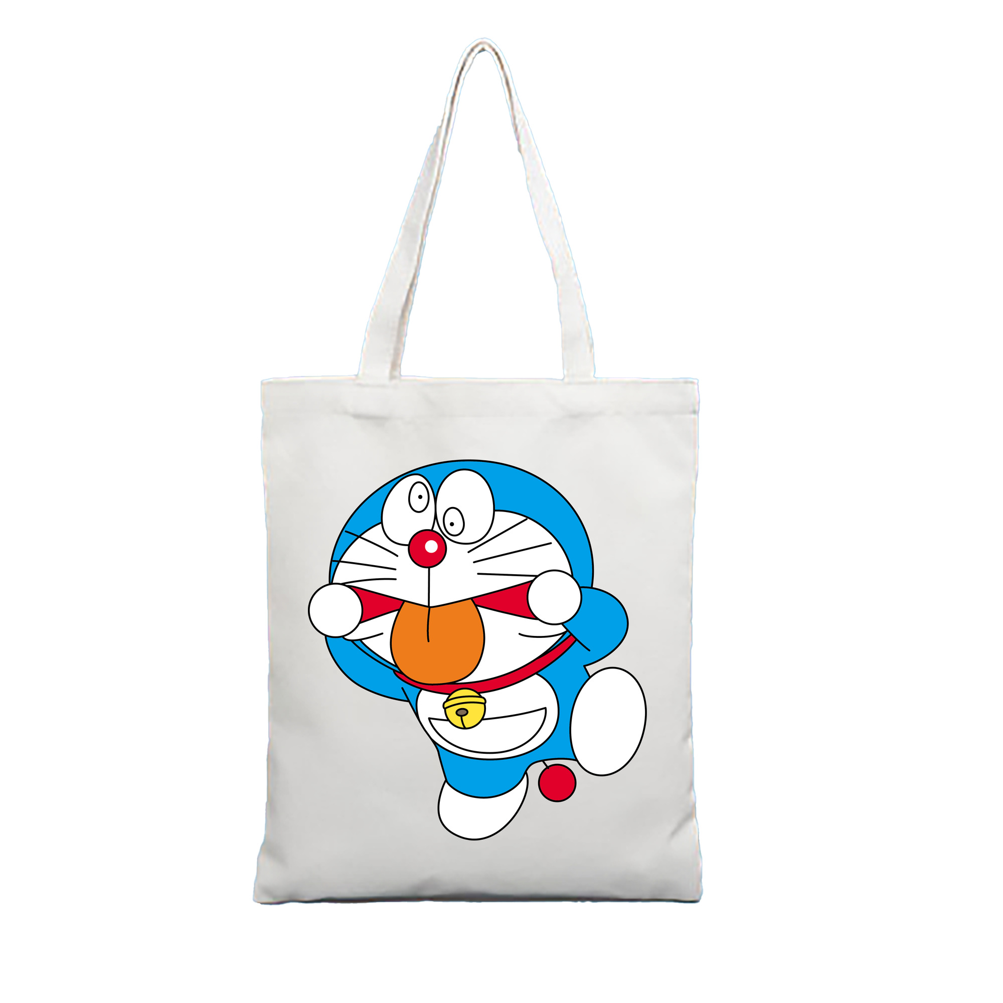 （画像用） ドラえもん Doraemon 縦型キャンバス生地手提げバッグ　トートバッグ