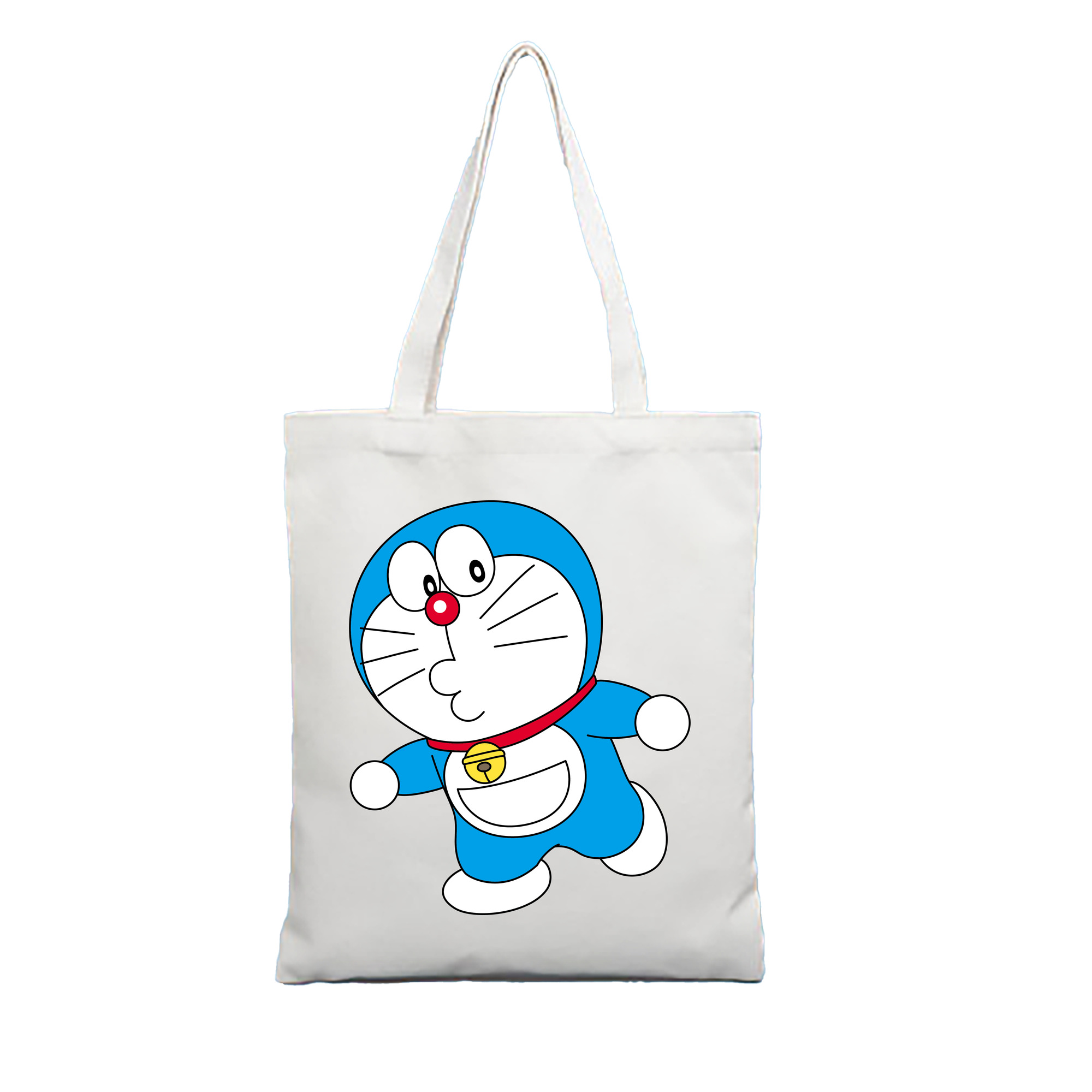 （画像用） ドラえもん Doraemon 縦型キャンバス生地手提げバッグ　トートバッグ