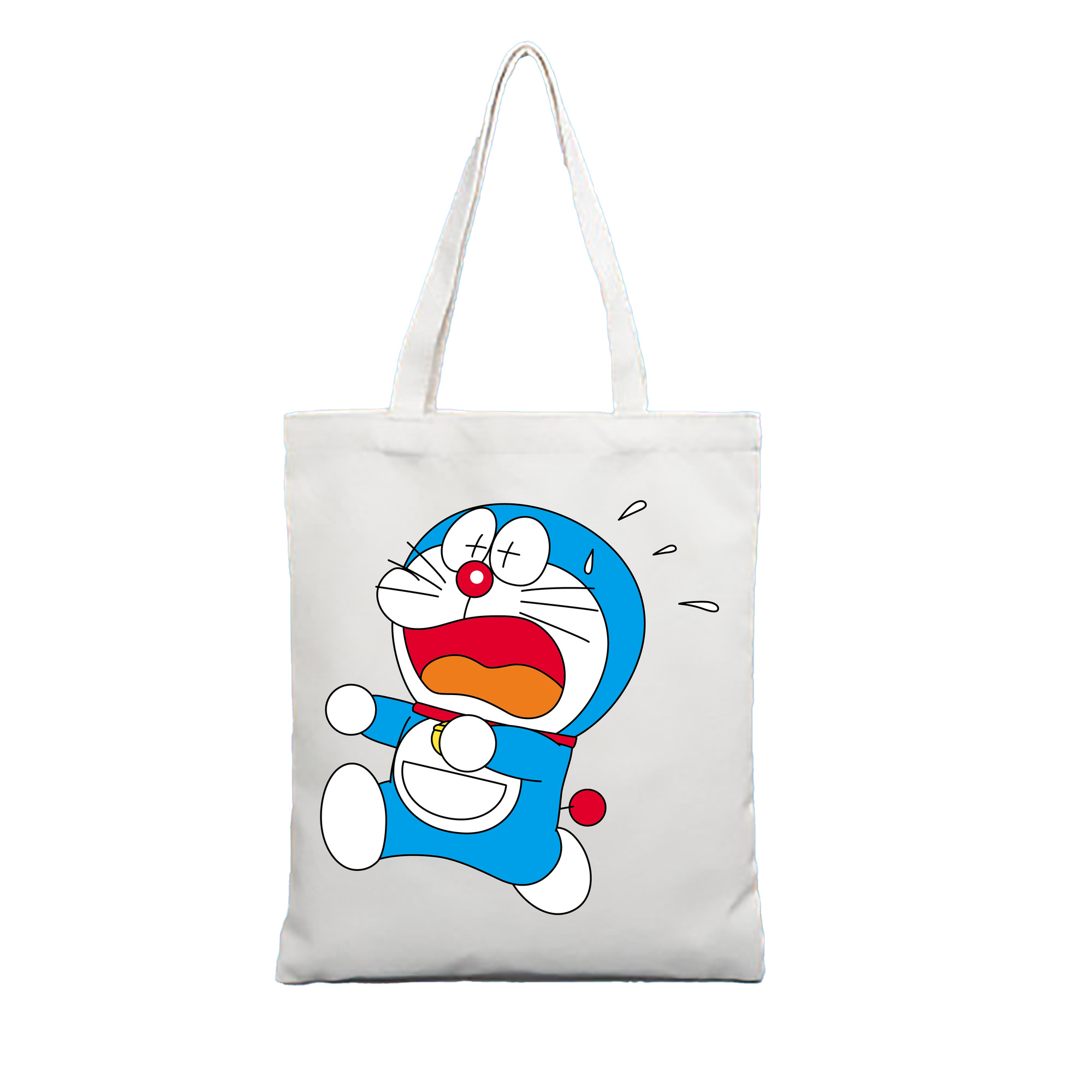 （画像用） ドラえもん Doraemon 縦型キャンバス生地手提げバッグ　トートバッグ