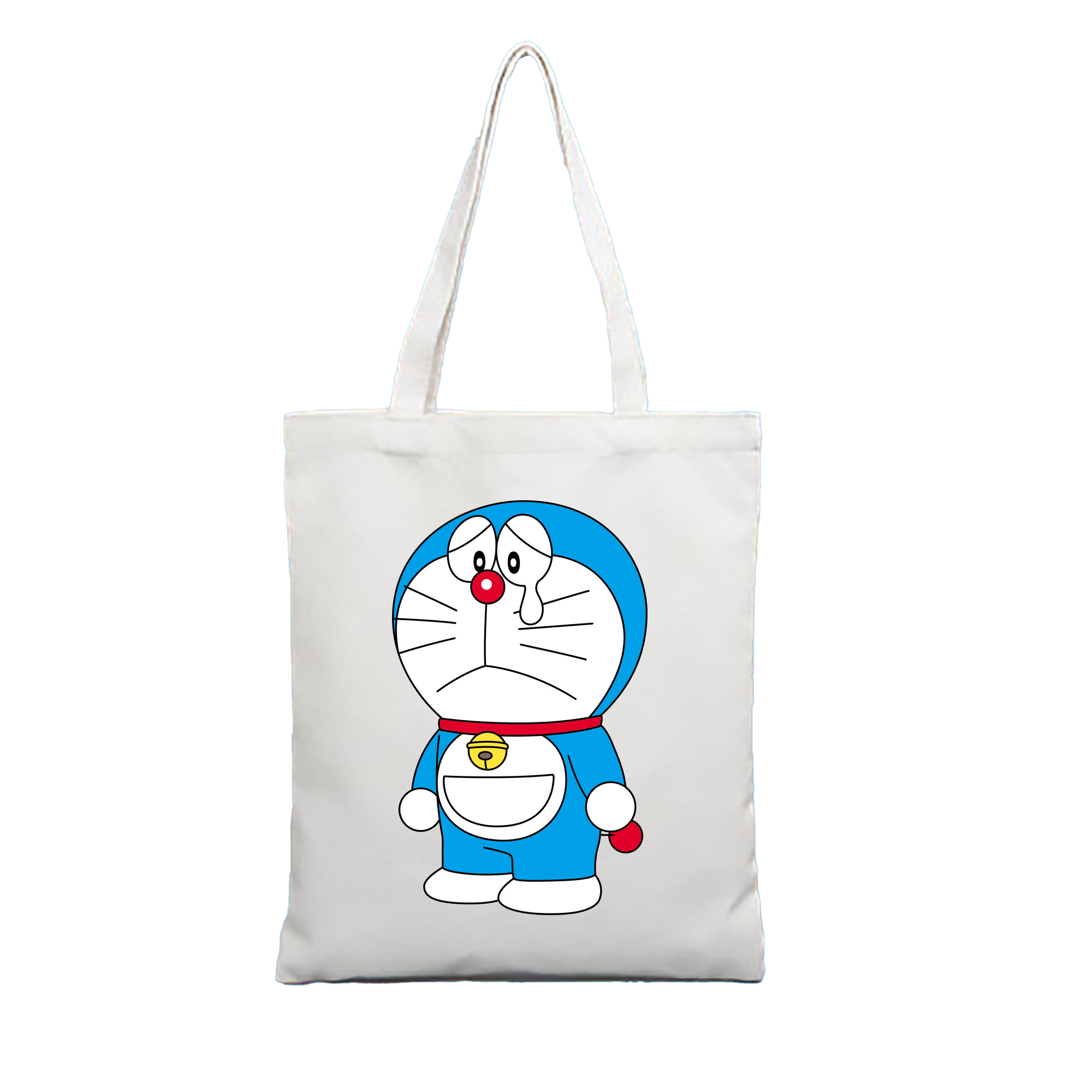 （画像用） ドラえもん Doraemon 縦型キャンバス生地手提げバッグ　トートバッグ