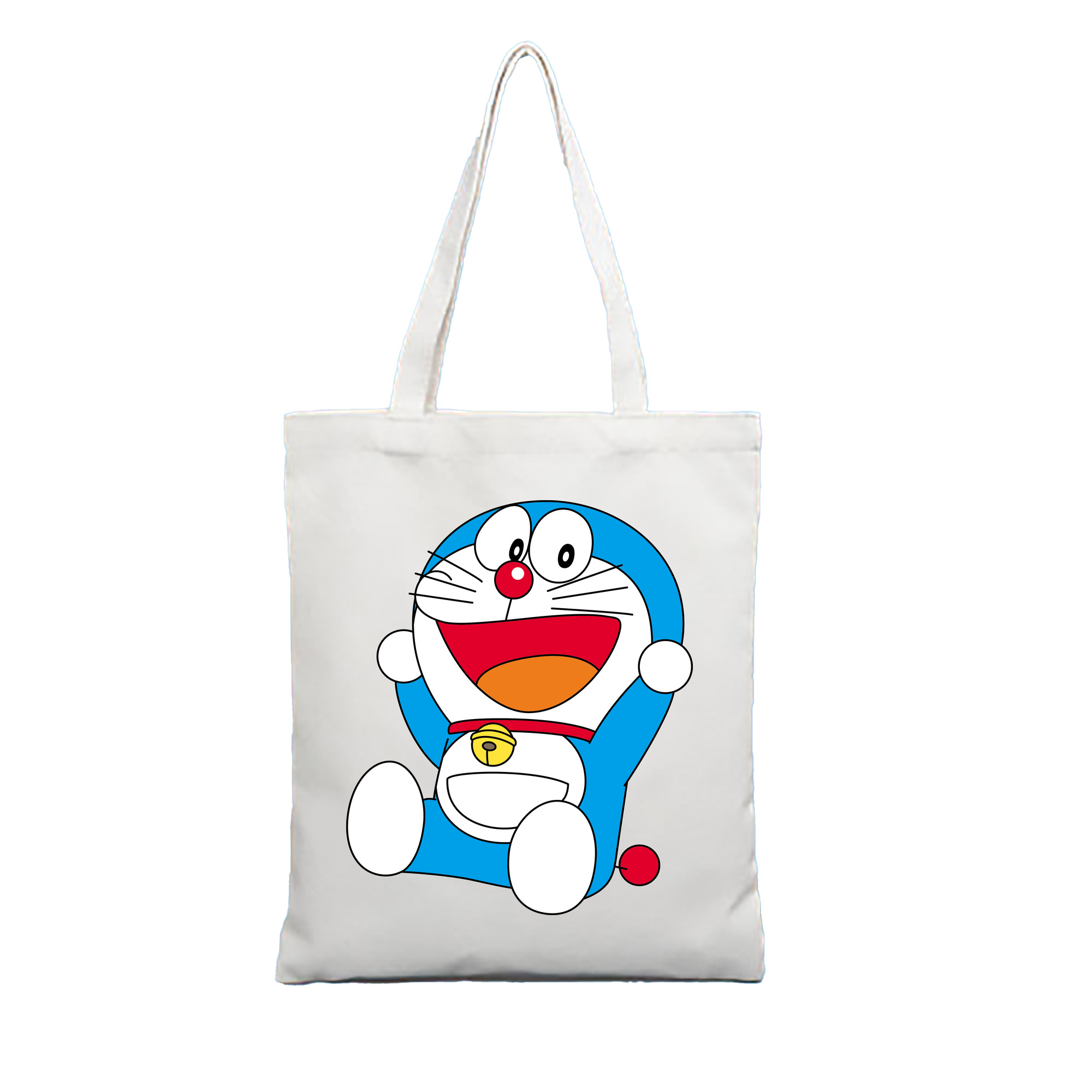 （画像用） ドラえもん Doraemon 縦型キャンバス生地手提げバッグ　トートバッグ