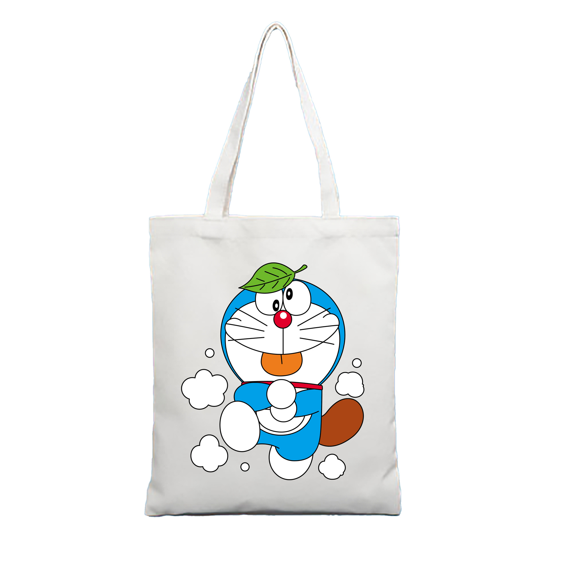 （画像用） ドラえもん Doraemon 縦型キャンバス生地手提げバッグ　トートバッグ