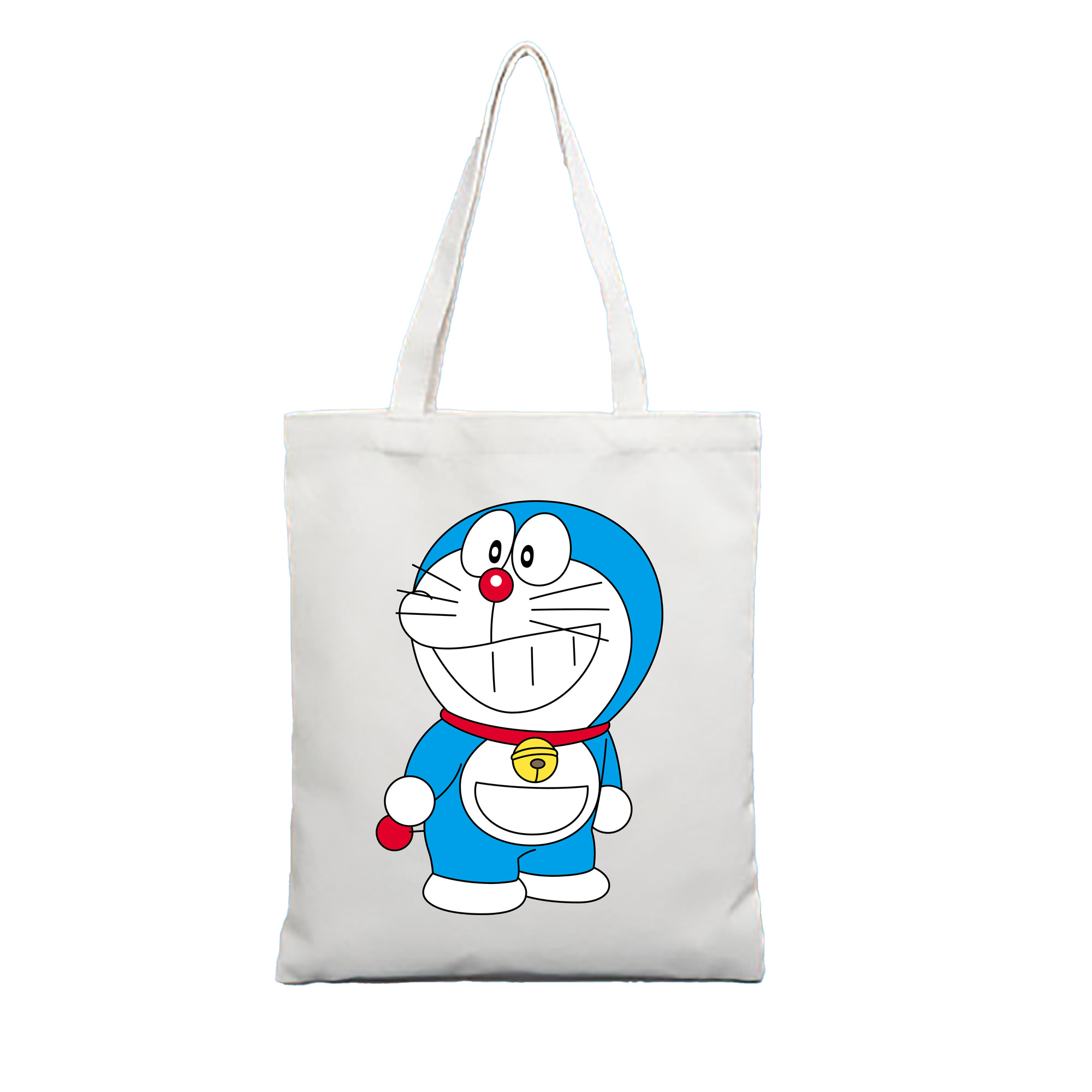 （画像用） ドラえもん Doraemon 縦型キャンバス生地手提げバッグ　トートバッグ